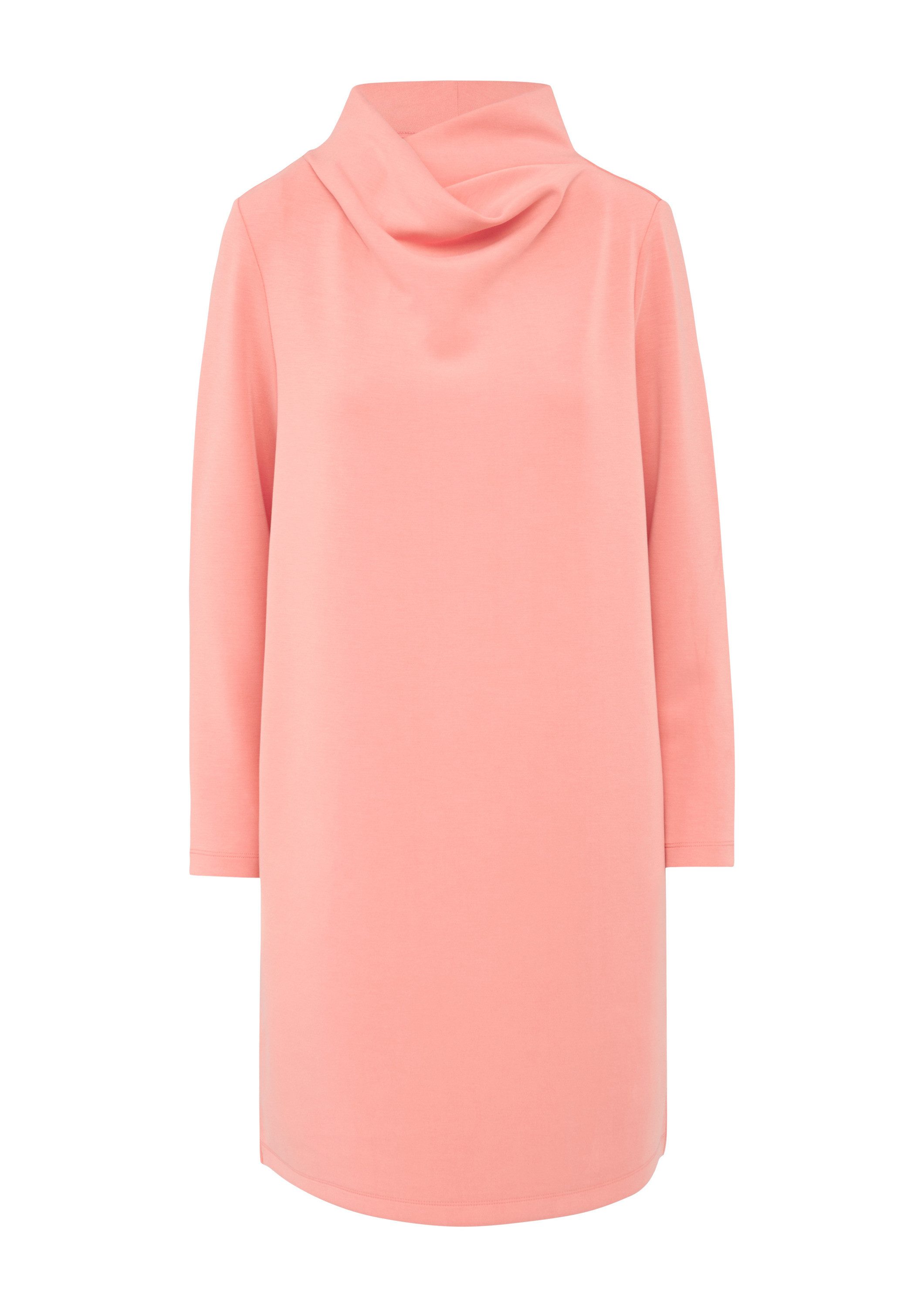 s.Oliver Minikleid Kleid Scuba-Kleid mit Wasserfallkragen günstig online kaufen