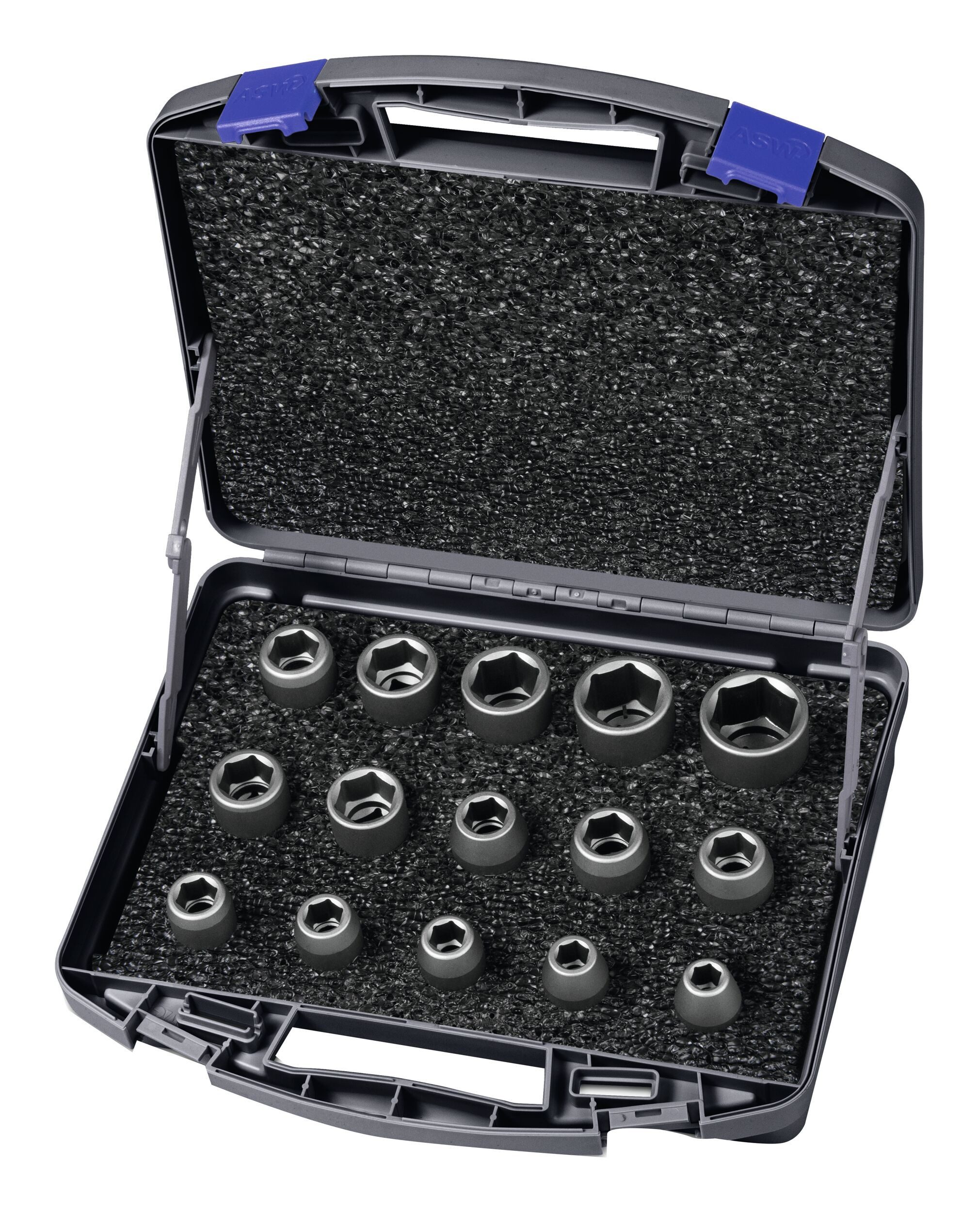 ASW Steckschlüssel (15 St), KraftSatz 1/2"