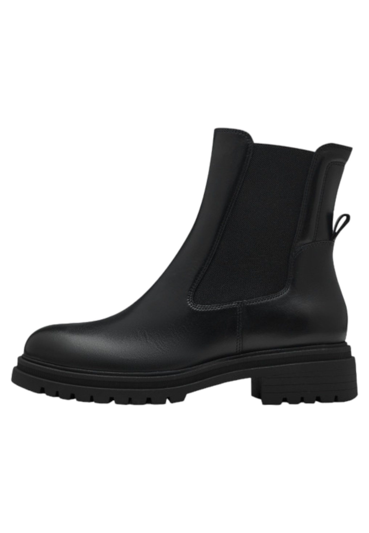 Tamaris 1-25413-43 003 Black Leather Stiefelette
