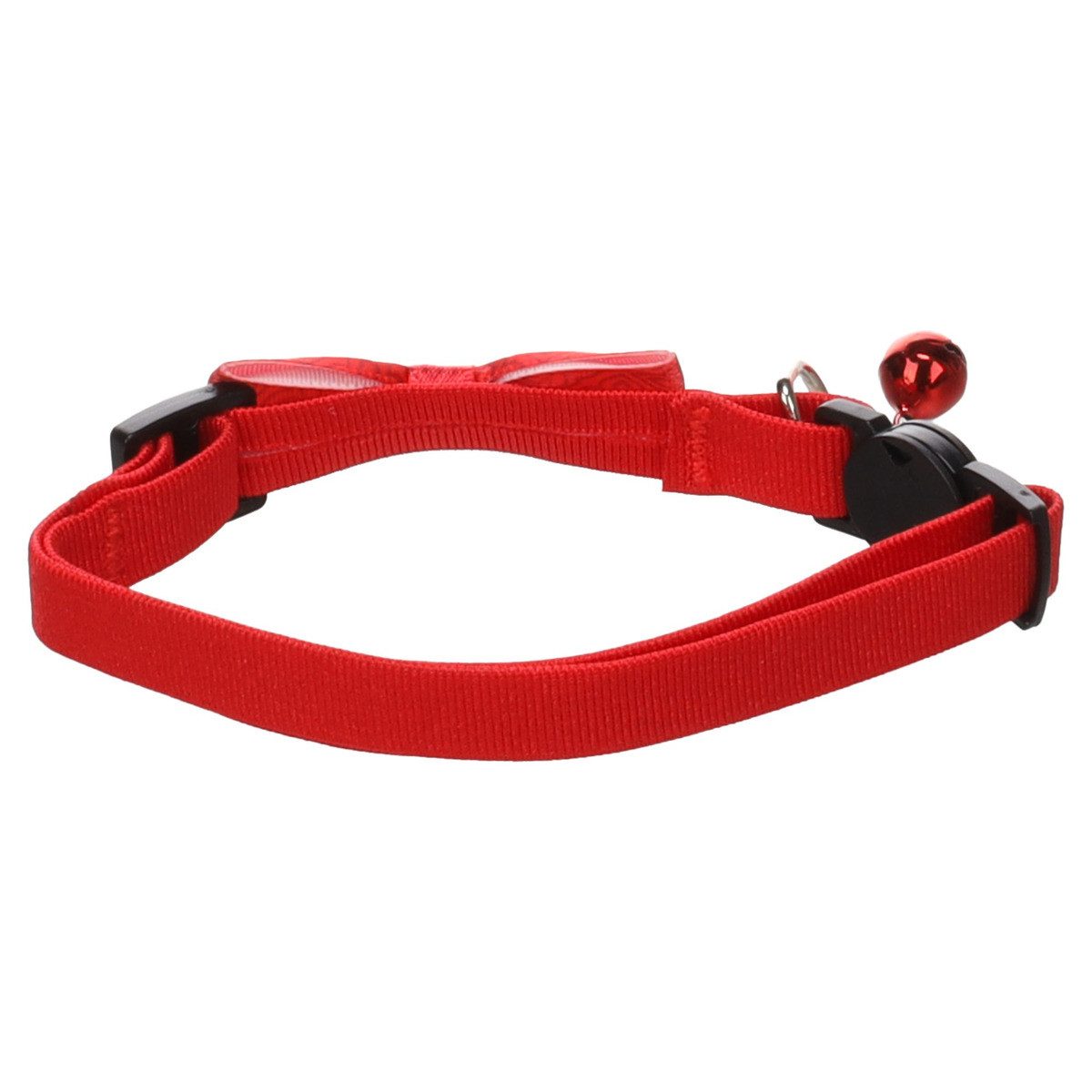 Flamingo Katzen-Halsband Katzen Halsband mit Schleife Castor rot