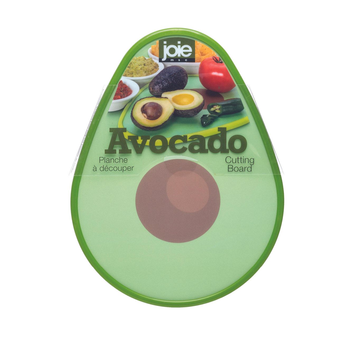 Joie MSC Schneidebrett Frucht (Avocado, Orange, Guave, Erdbeere, Zitrone, Melone), beidseitig verwendbar