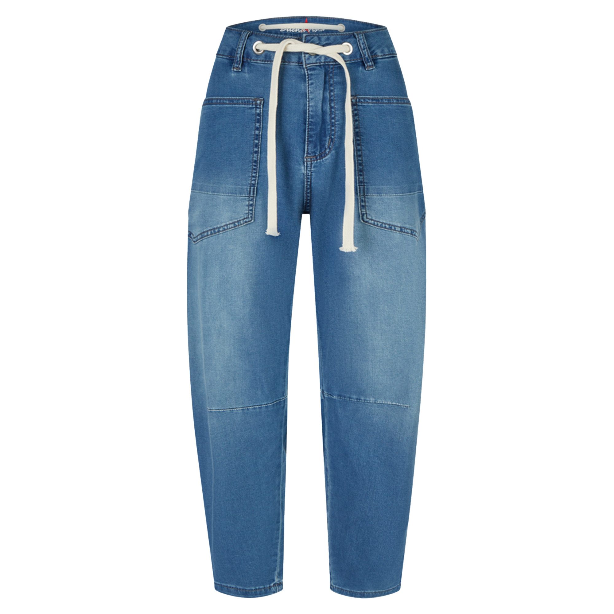 Buena Vista Bequeme Jeans Barrel-P light denim
