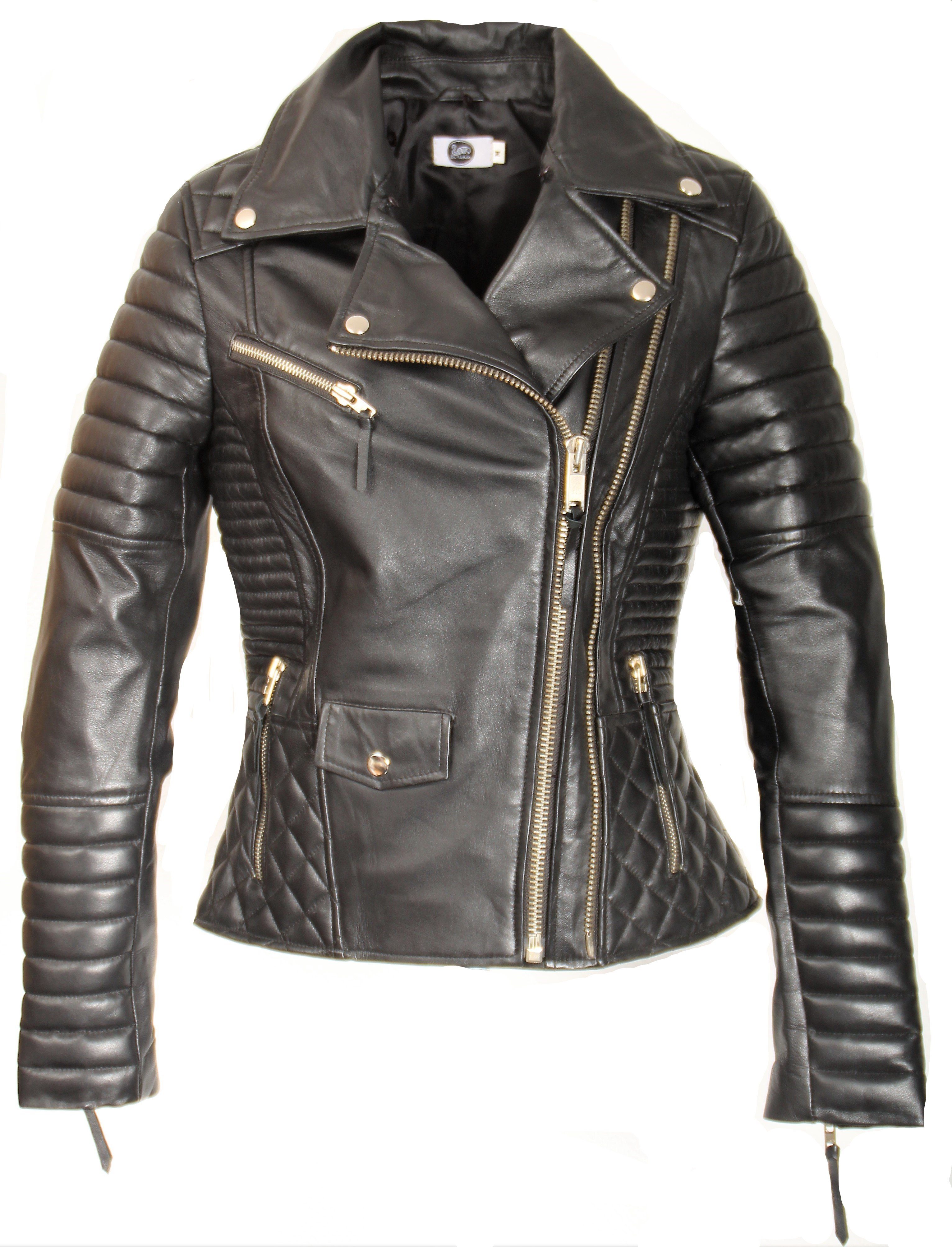 Gold Lederjacken für Damen kaufen » Goldene Lederjacken OTTO