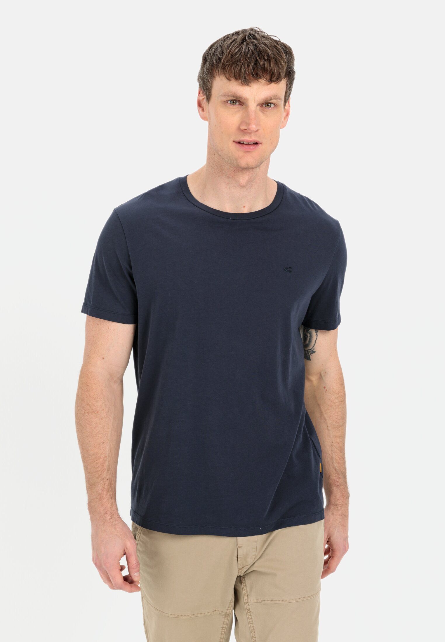 camel active T-Shirt aus nachhaltigem Organic Cotton