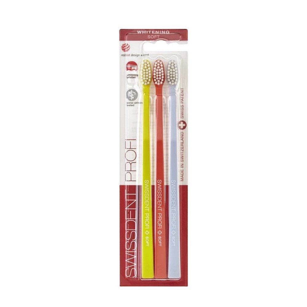 Swissdent Zahnbürste Zahnbürste Whitening Soft Locarno