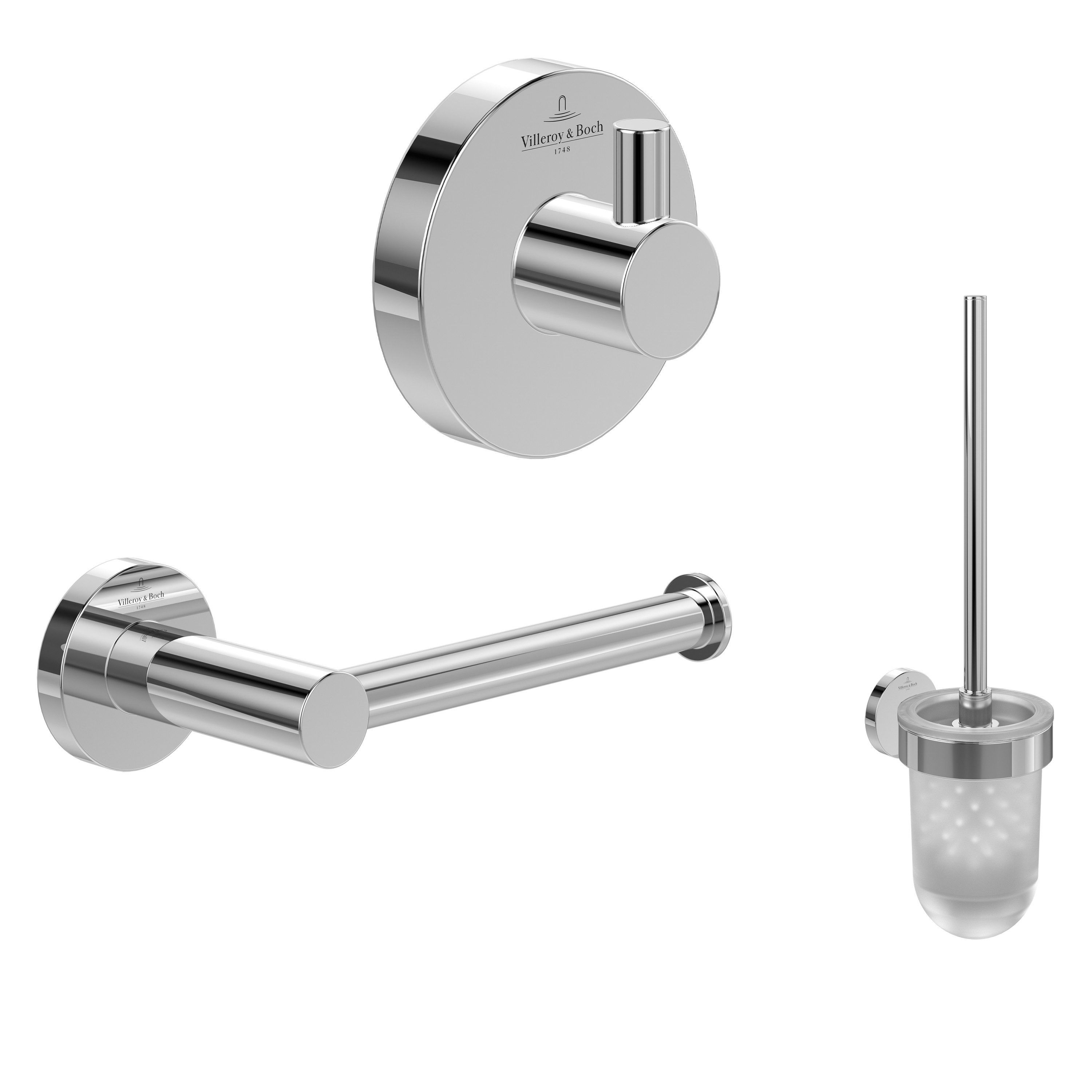 Villeroy & Boch Toilettenpapierhalter, Handtuchhaken, Toilettenpapierhalter günstig online kaufen