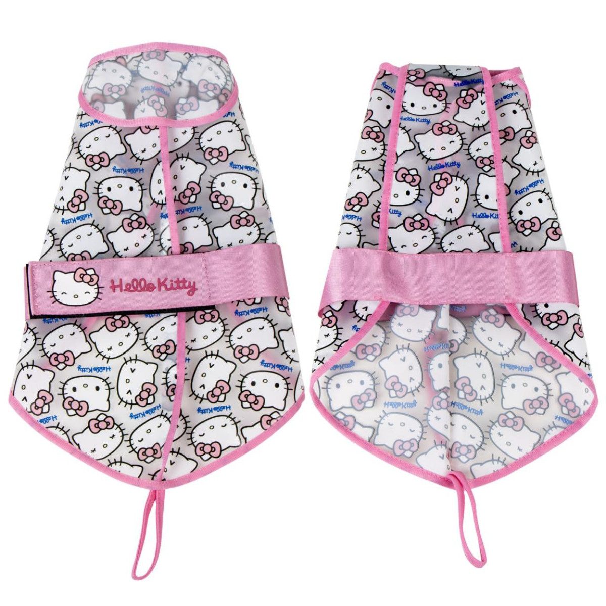 Cerda Hunderegenmantel Hello Kitty Leichte, wasserdichte Jacke für Spaziergänge