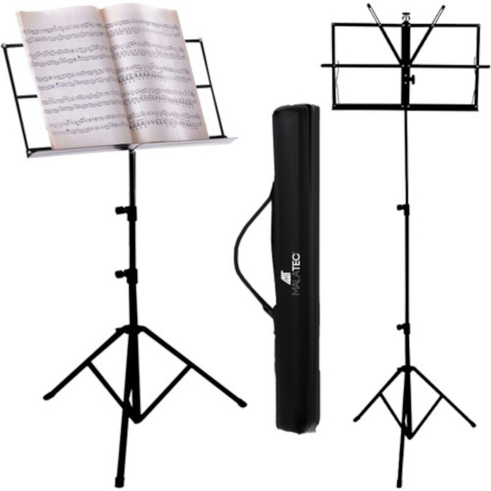 ISO TRADE Notenpult Пюпитр Musikpult, (Spar-Set, 1-tlg., Halterung), den Winkel der Tischplatte anzupassen