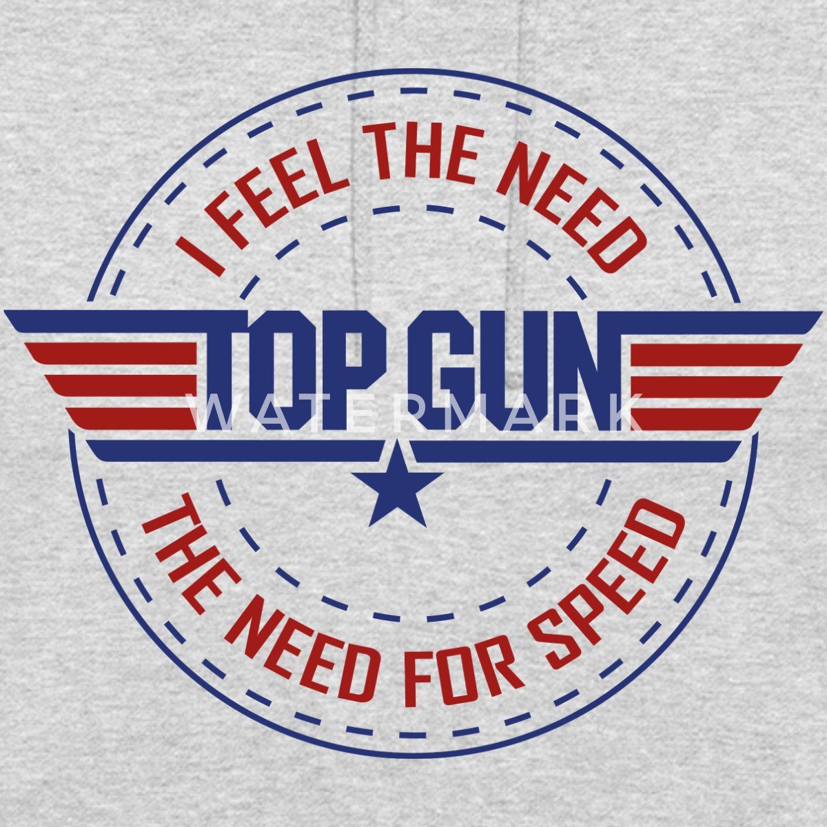 Spreadshirt Hoodie Top Gun I Feel The Need For Speed Unisex Hoodie (1-tlg)