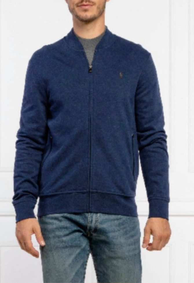 Polo Ralph Lauren Sweatjacke Herren Sweatshirt Blouson Baseball Jacke Regular Comfort Fit Sofortige Authentifizierung über das Ralph Lauren-System möglich