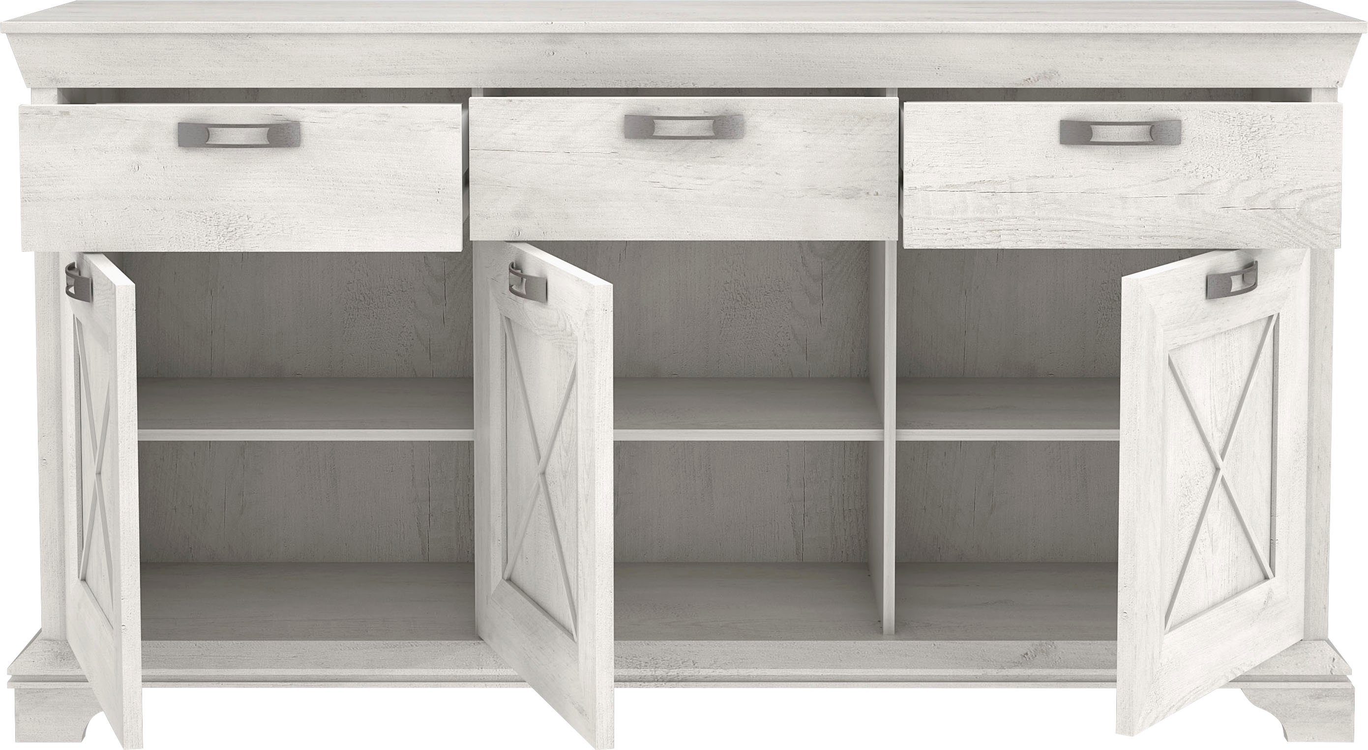 FORTE Kommode Kashmir, Breite 178 cm