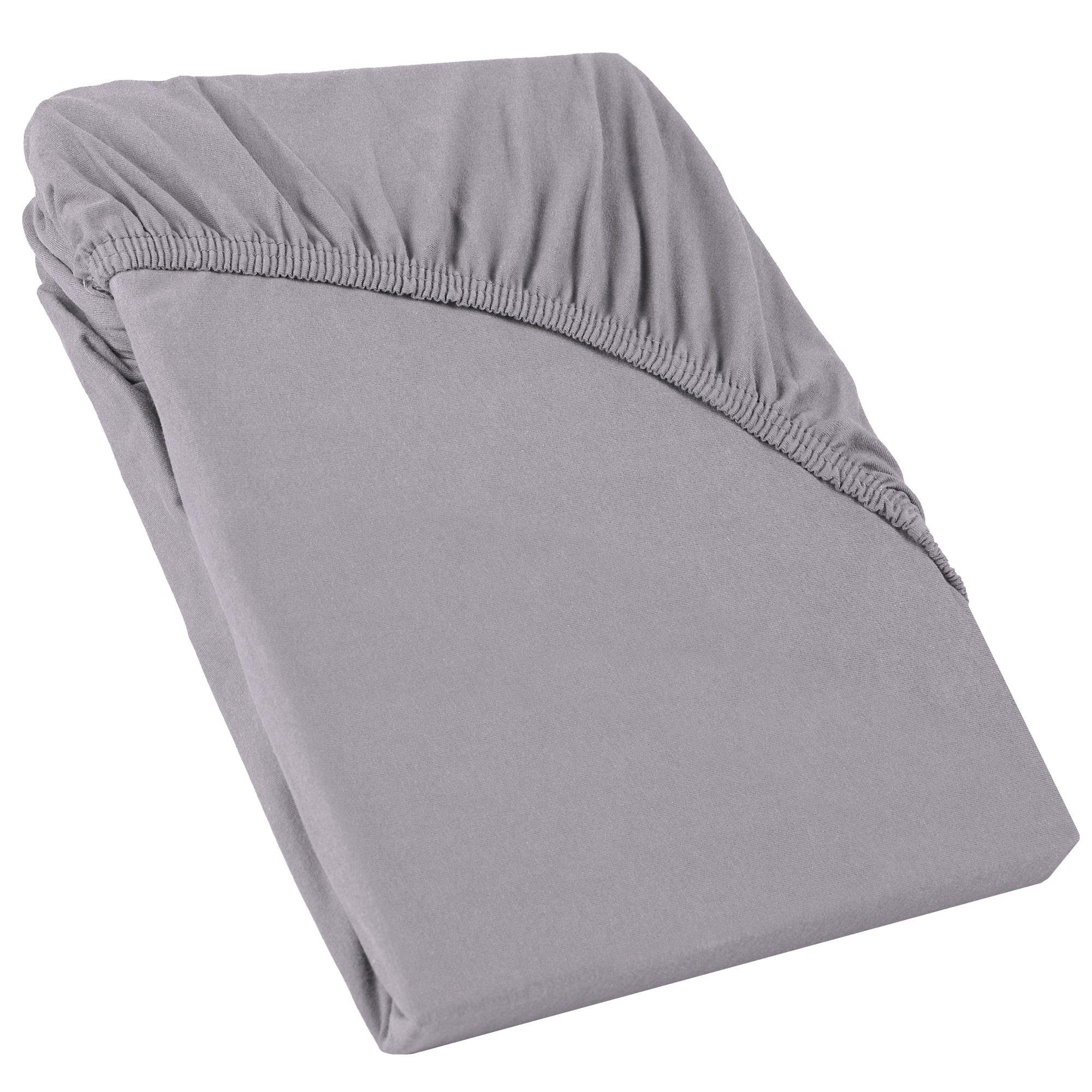 CelinaTex Spannbettlaken Relax Spannbetttuch Rundumgummi 90x200-100x220cm günstig online kaufen