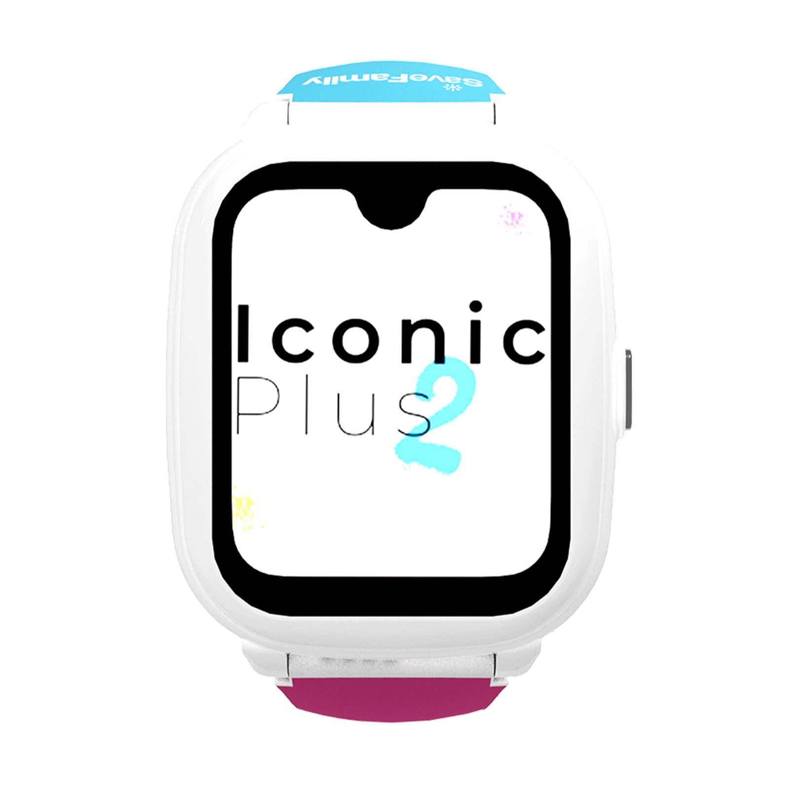 SaveFamily Iconic Plus 2 Kinderuhr mit GPS & Anruffunktion Smartwatch, 4G