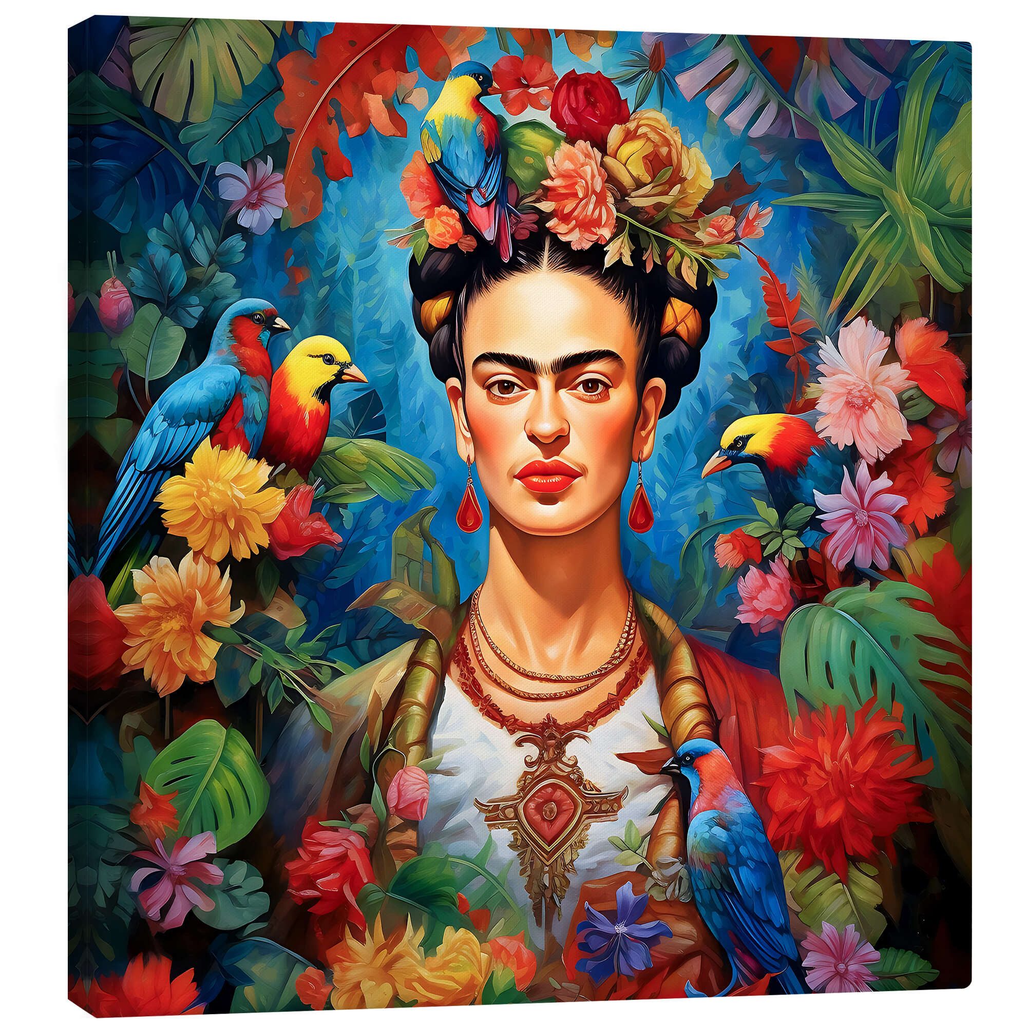 Posterlounge Leinwandbild Mark Ashkenazi, Frida Kahlo günstig online kaufen