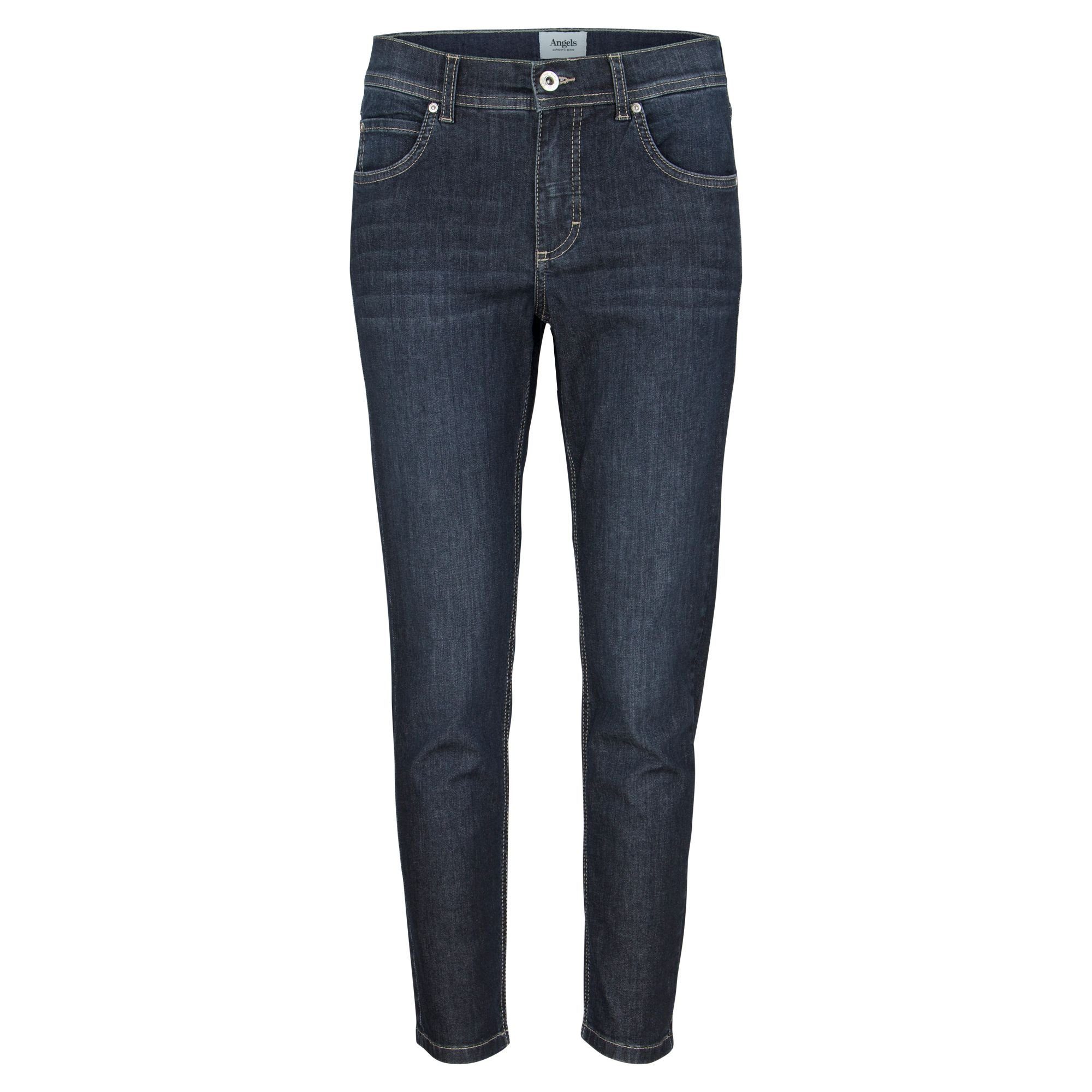 blue 5-Pocket-Jeans rinse night used ANGELS