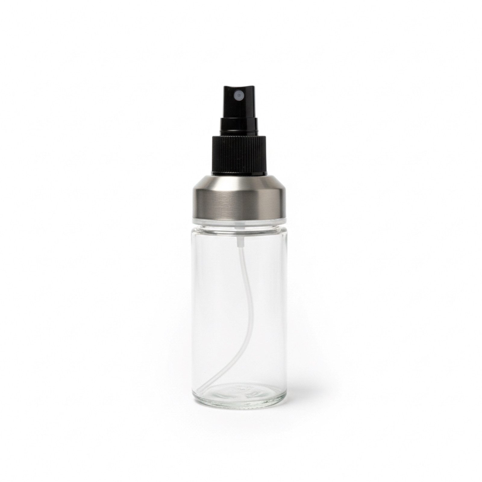 HAC24 Ölspender 2x Glas-Sprühflaschen Öl & Essig Zerstäuber Spray Ölsprüher, 150 ml mit Edelstahldeckel – Bild 2 von 3