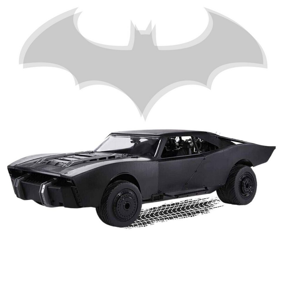 Hot Wheels Maßstab RC-Auto Fernbedienung Auto Dodge ferngesteuertes von Batmobil 1:10, Batman mit im