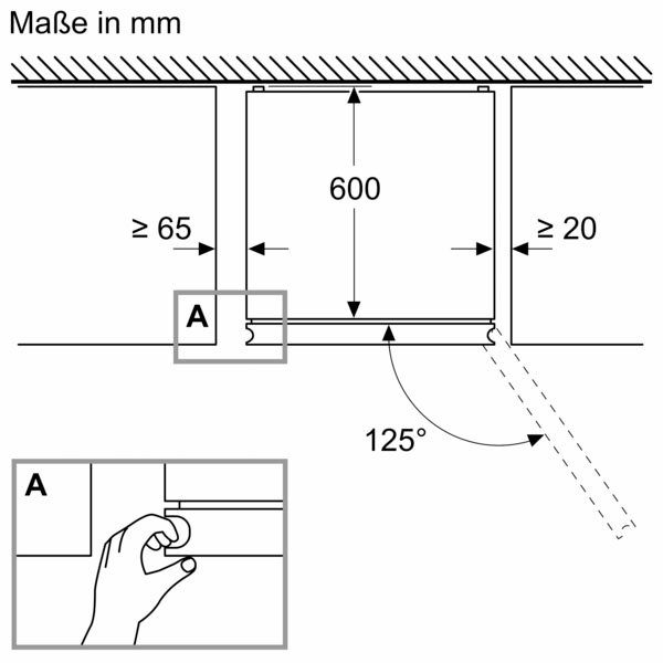 breit hoch, BOSCH cm Kühl-/Gefrierkombination 70 KGN497LDF, cm 203