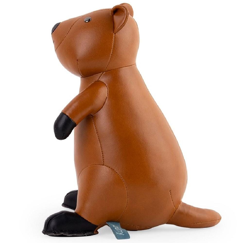 Züny Dekofigur Buchstütze Dekorationsobjekt Quokka Tan (1kg)