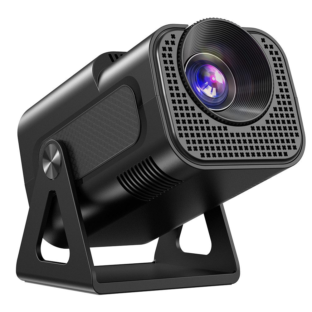 XGODY Gimbal 5 Mini Tragbarer Projektor 4K Android 11 Wifi6 BT 5.4 LCD-Beamer (1000:1, 1920x1080 px, 4K-Unterstützung Heimfilmprojektor 180° drehbar)