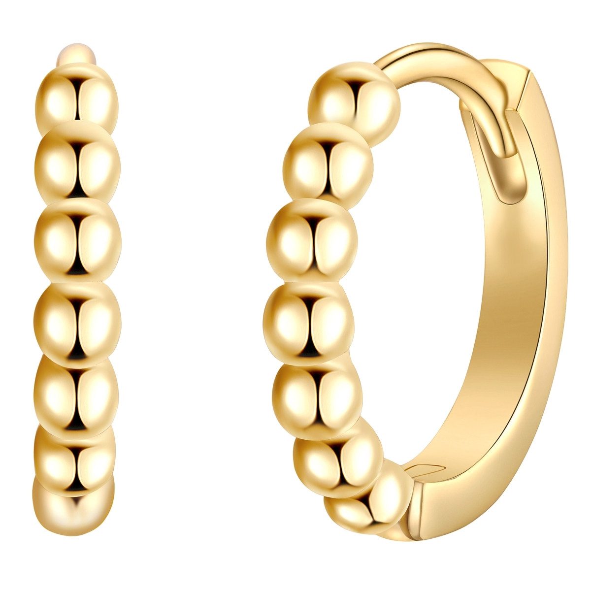 Glanzstücke München Paar Creolen Set: GSM1957 (2-tlg), aus Sterling Silber günstig online kaufen