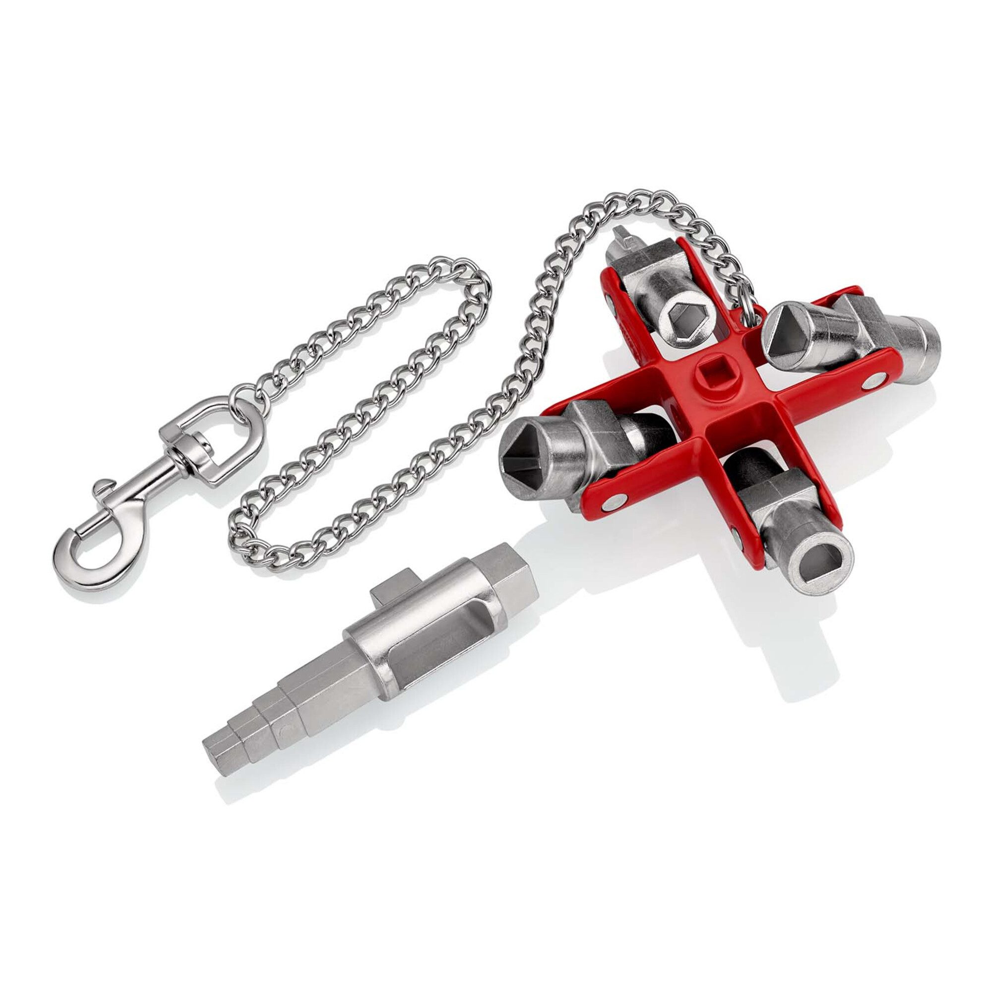 Knipex Schaltschrankschlüssel KNIPEX 00 11 06 V01 Universal-Schlüssel "Bau" der Standard