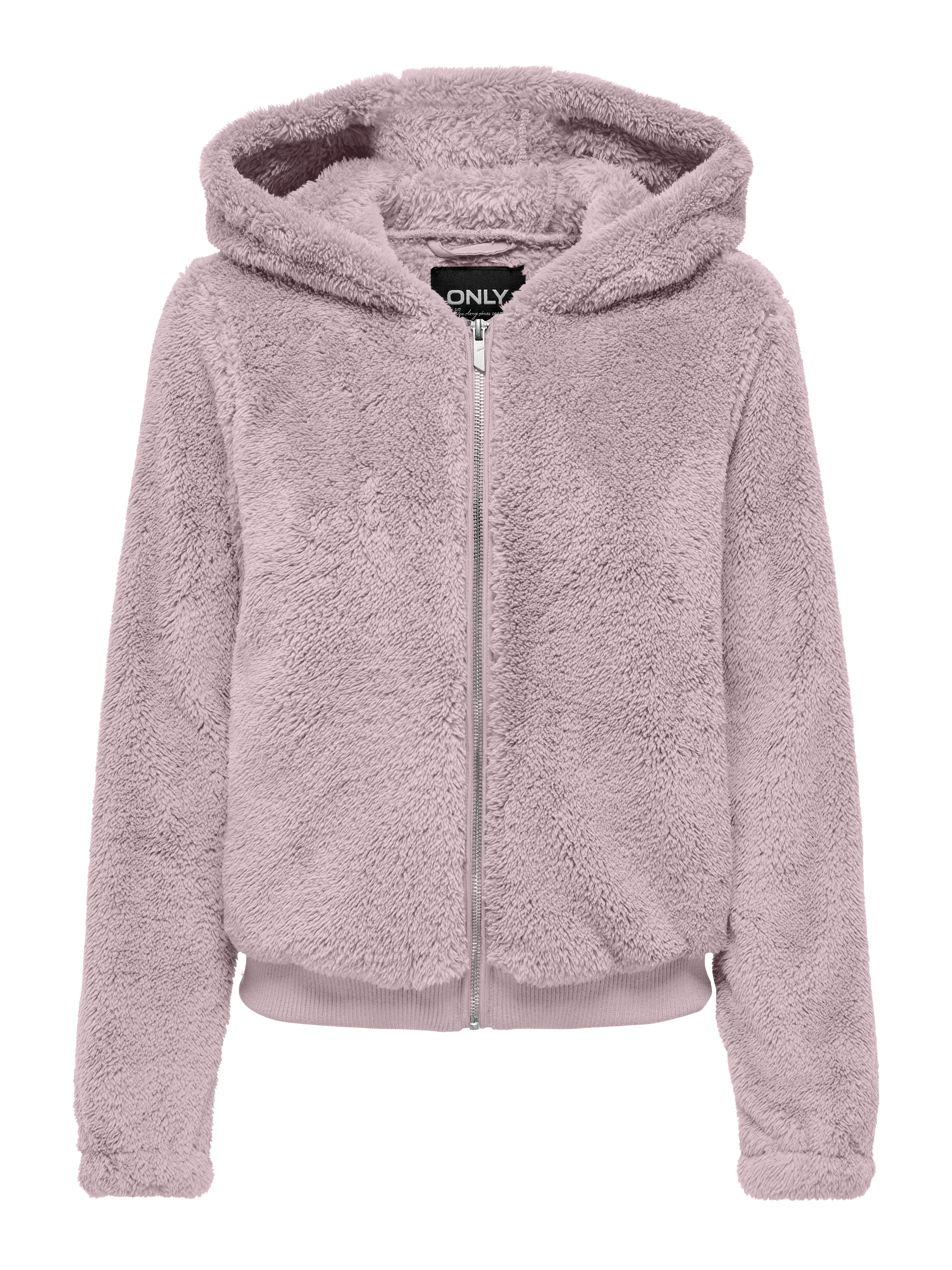 ONLY Kapuzenplüschjacke ONLNEWANNA CONTACT SHERPA JKT OTW NOOS Kunstfaser günstig online kaufen