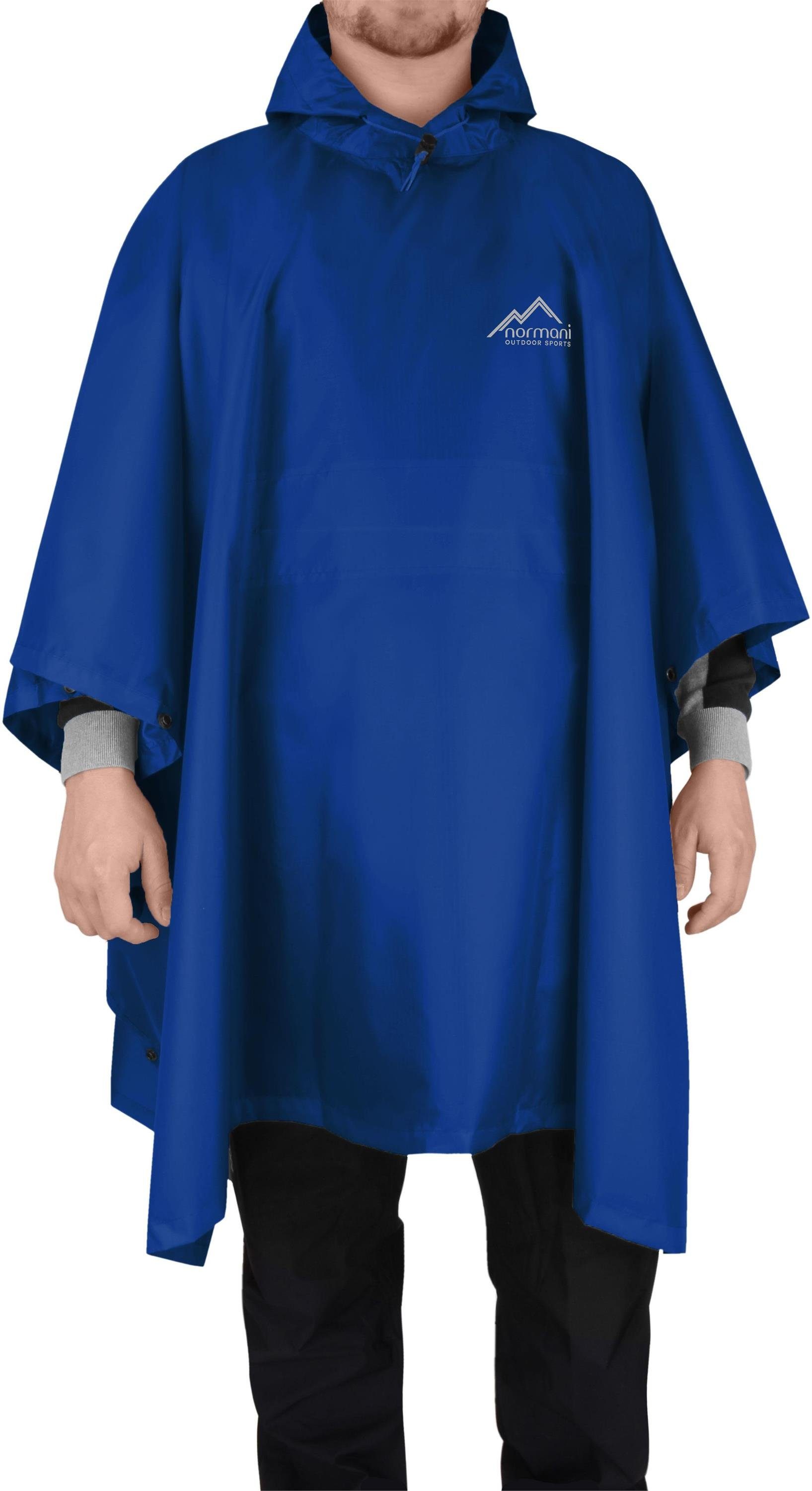 normani Regenponcho Ripstop Regenponcho Derry Wasserdichtes Regencape - Wassersäule: 6.000 mm – Bild 5 von 5