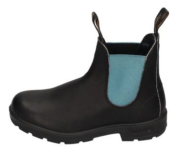 Blundstone Original 500 Series BLU2207-001 Chelseaboots Black Leather with Teal Elastic