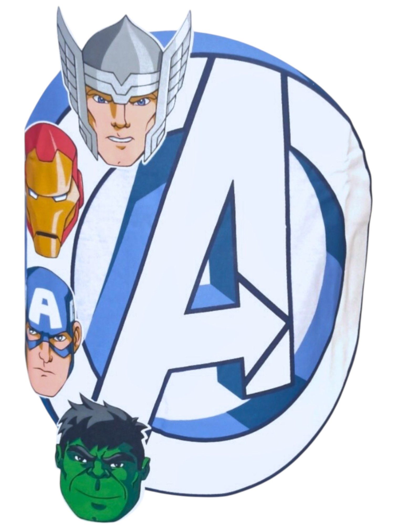 The AVENGERS Schlafanzug (2 tlg) Jungen Pyjama kurz - Shorty Gr. 104-134 cm