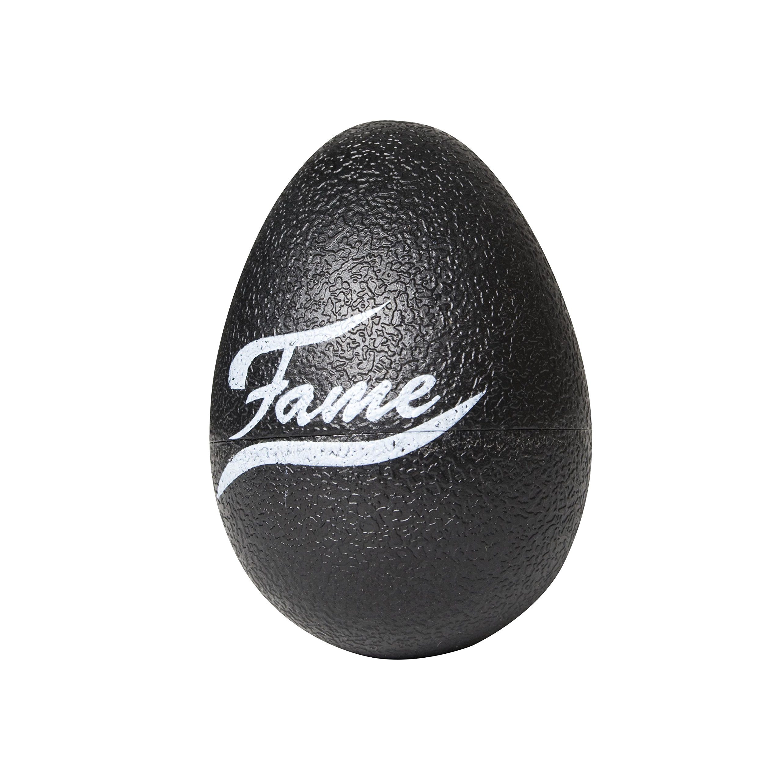 FAME Shaker,Egg Shaker Schwarz Kompakter Kunststoff Harmonischer Klang Ideal für Percussion-Setups Schulen Kindergärten Drum-Zirkel Passt in Jackentasche, Percussion, Shaker, Egg Shaker, Kunststoff, harmonischer Klang