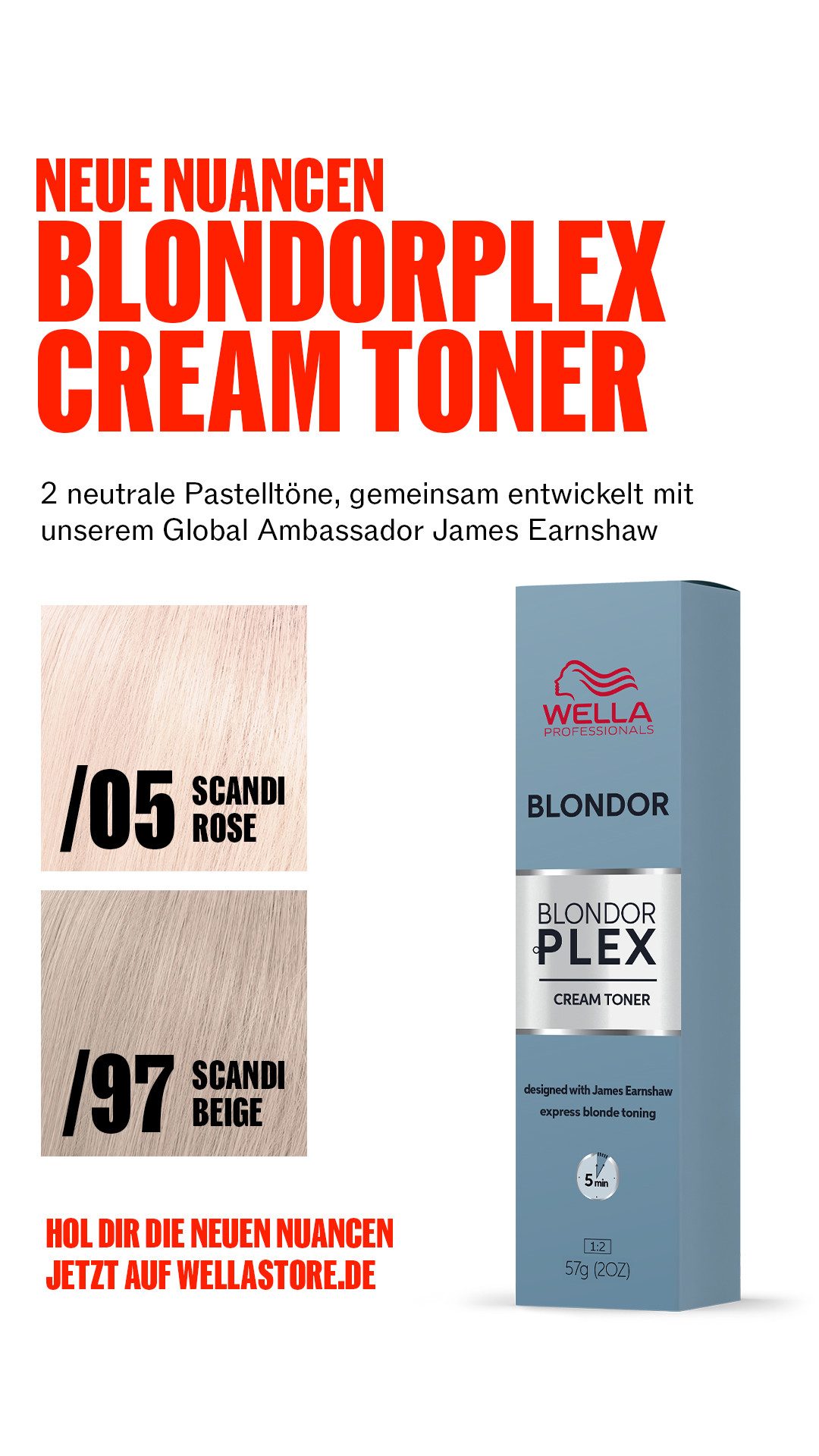 Wella Professionals Aufheller BlondorPlex Cream Toner 60 ml