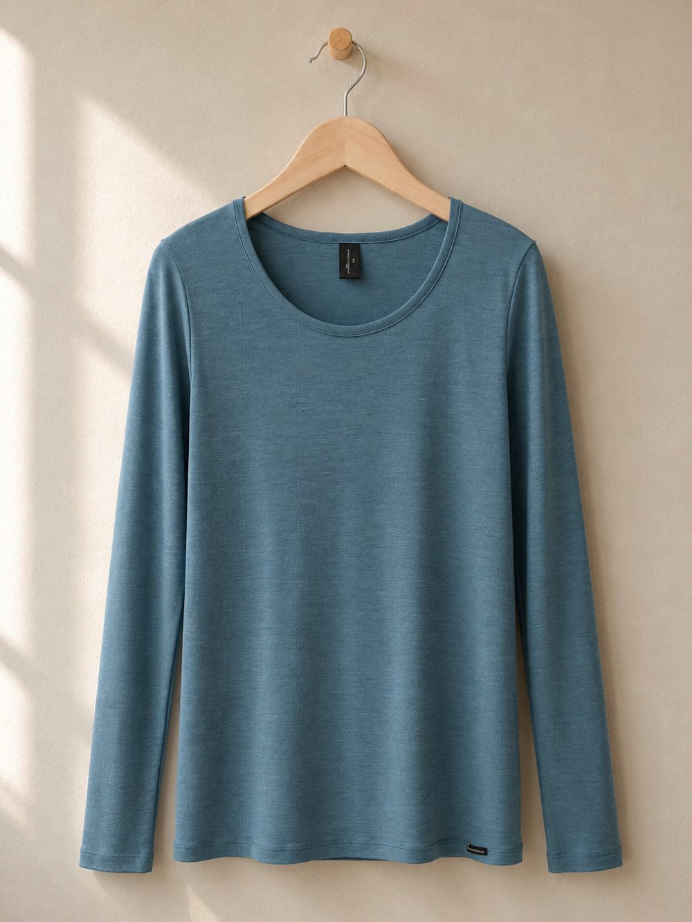 comazo Langarmshirt aus Merinowolle und Seide