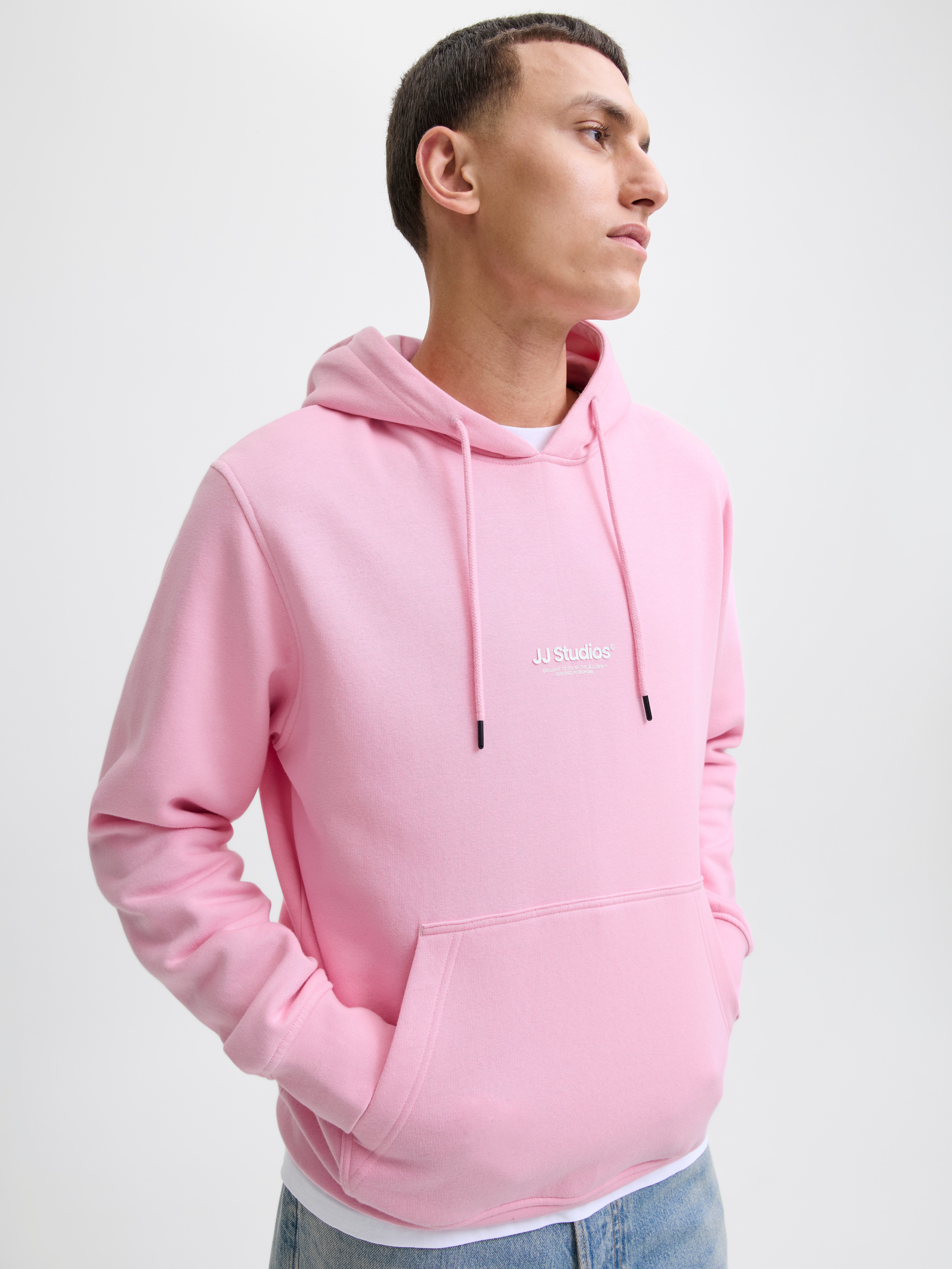 Jack & Jones Kapuzensweatshirt JJESOHO SWEAT HOOD NOOS Baumwollmischung, relaxed fit