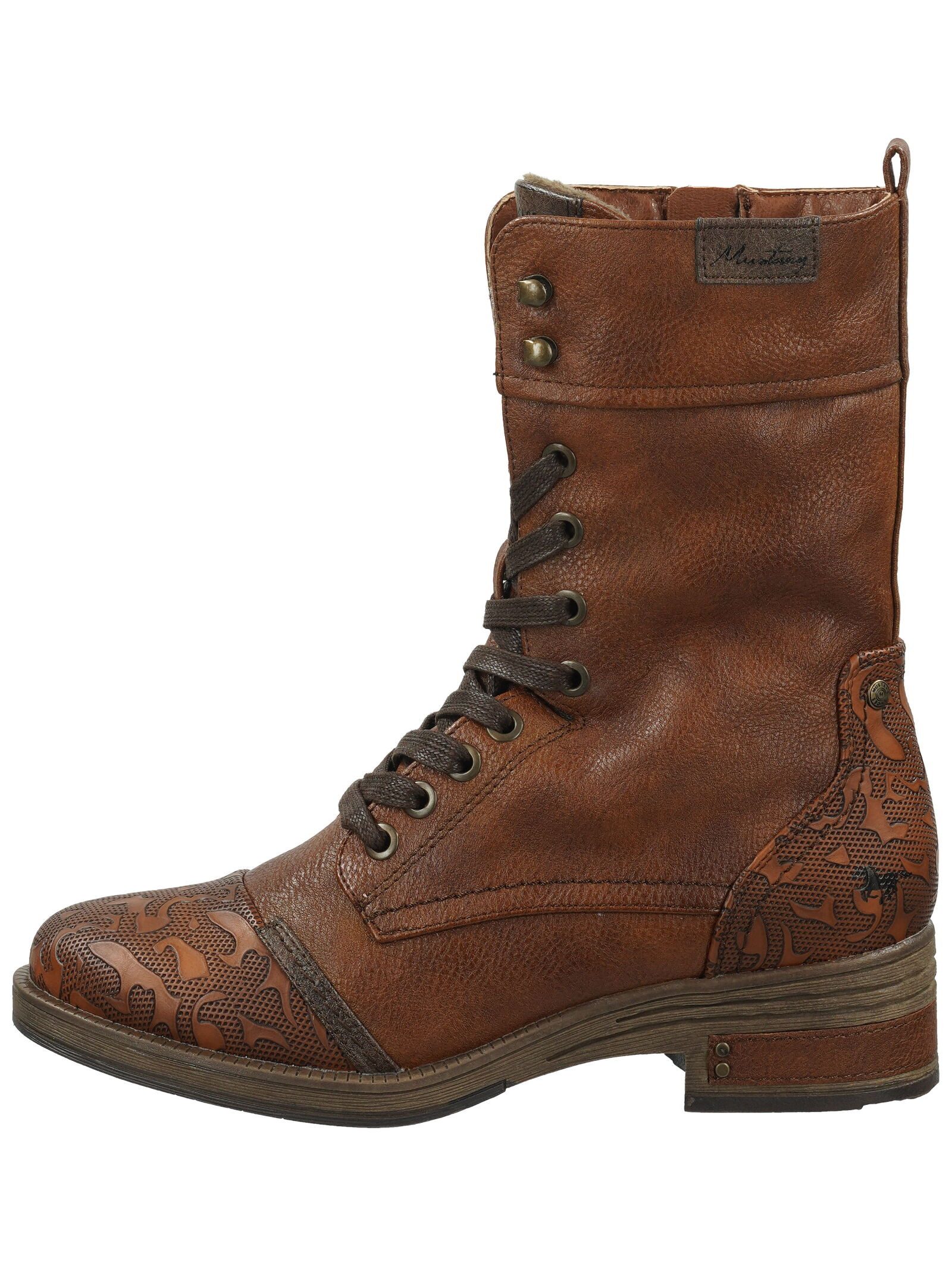 Mustang Shoes Mustang Shoes Stiefel Leder/Textil Schnürstiefel