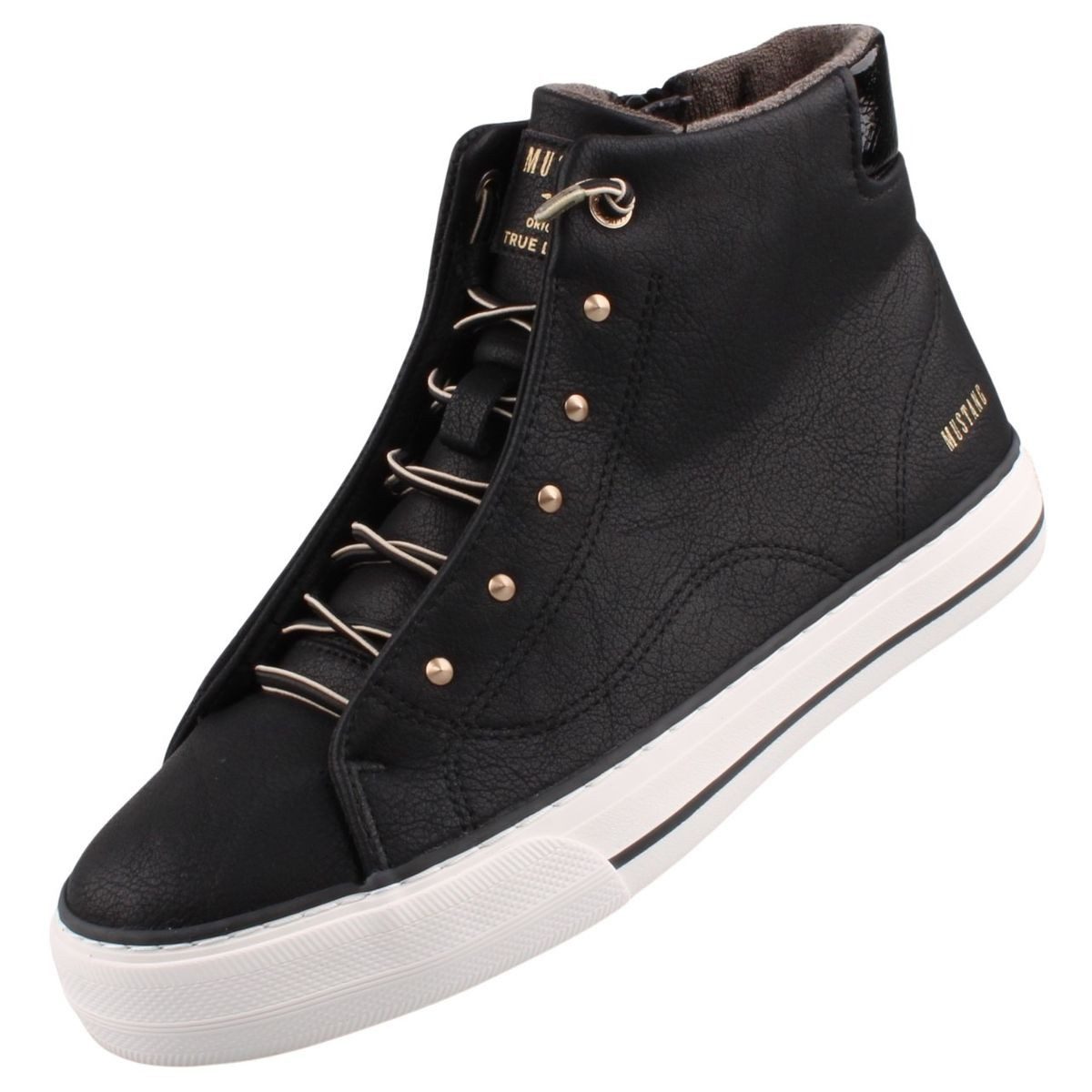 Mustang Shoes Sneaker "Mustang Shoes Sneaker Lederimitat" günstig online kaufen