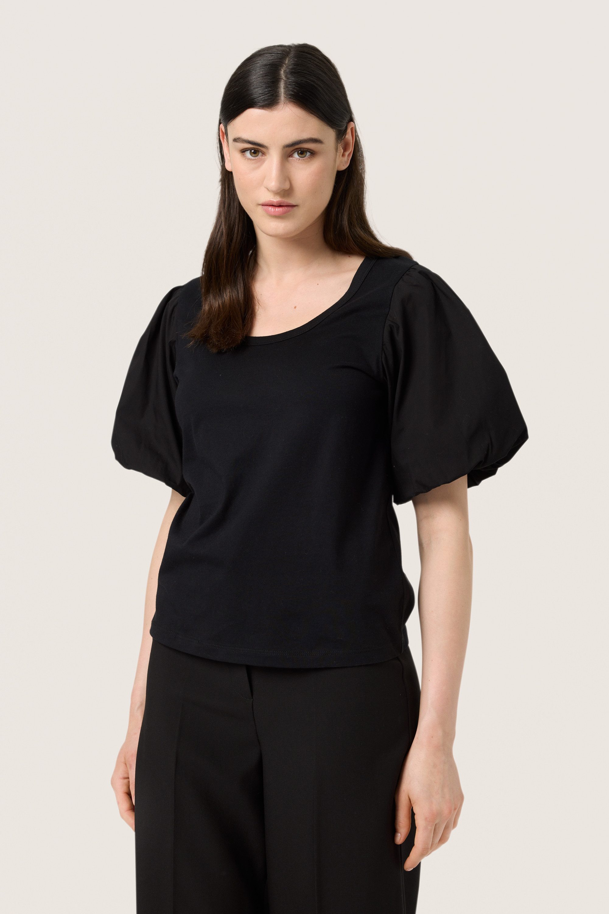 SOAKED IN LUXURY Kurzarmbluse Kurzarm-Bluse SLFilippa