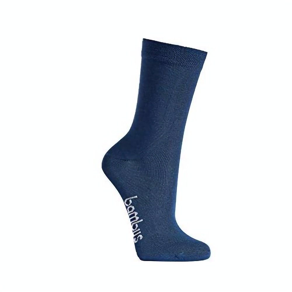 TippTexx 24 Socken 6 Paar Bambus Kinder Socken, handgekettelt für Mädchen/Jungen Jeans