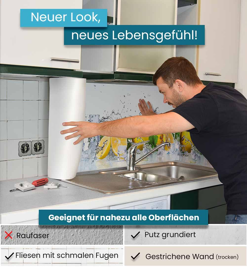 MyMaxxi Küchenrückwand Küchenrückwand selbstklebend Helle Pusteblumen Sprit günstig online kaufen