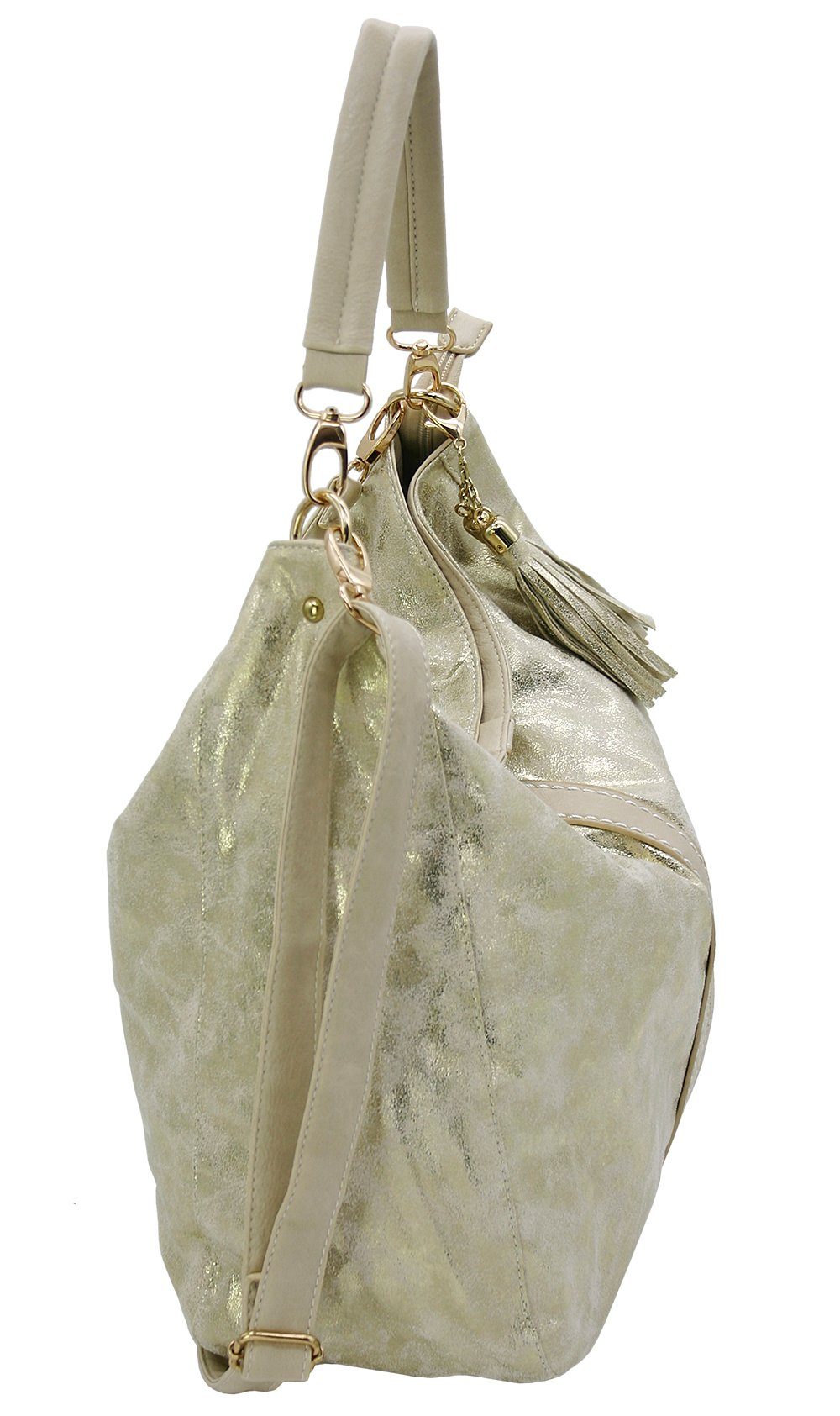 J JONES JENNIFER JONES Schultertasche - Modische Damen Umhängetasche, großer Hobo-Bag – Bild 4 von 5
