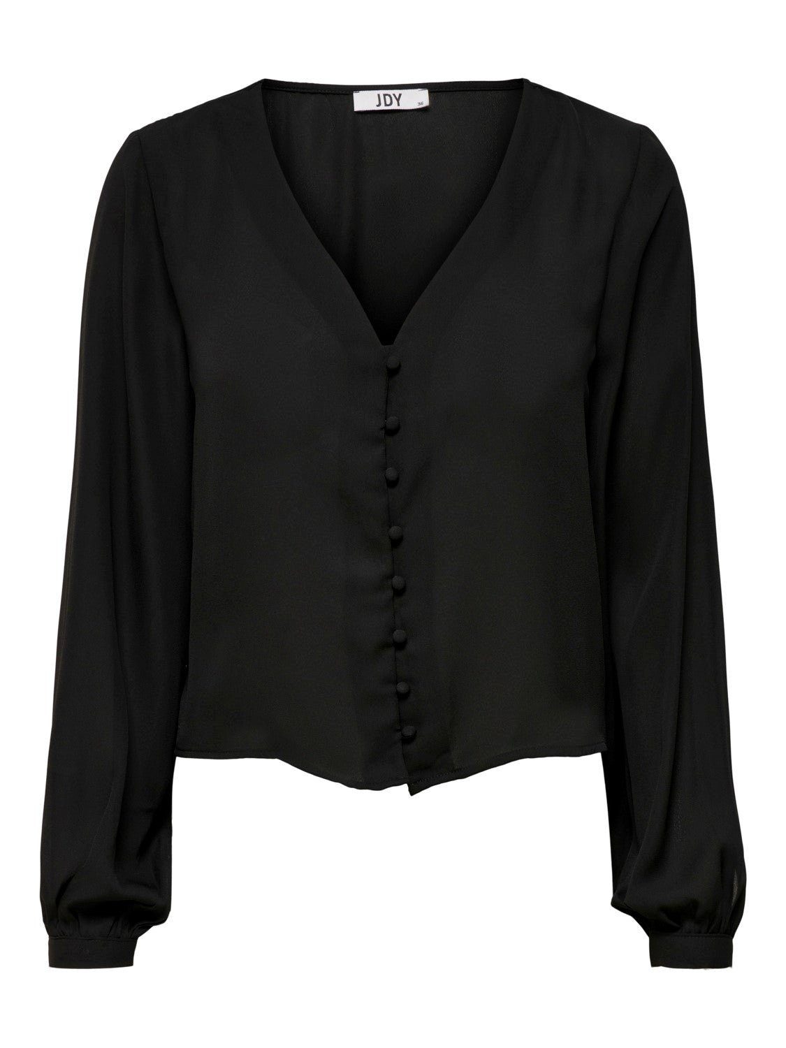 JDY Klassische Bluse Hermine (1-tlg) Black