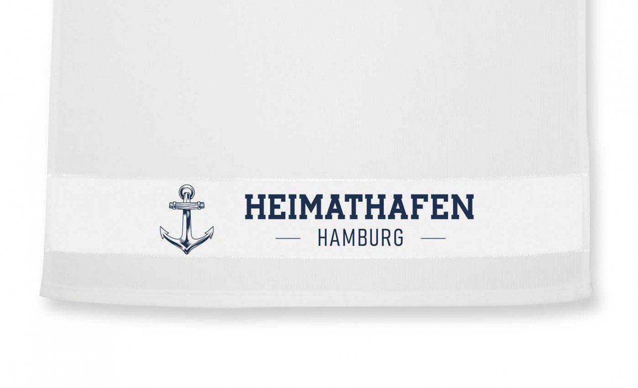 die Stadtmeister Geschirrtuch Heimathafen Hamburg