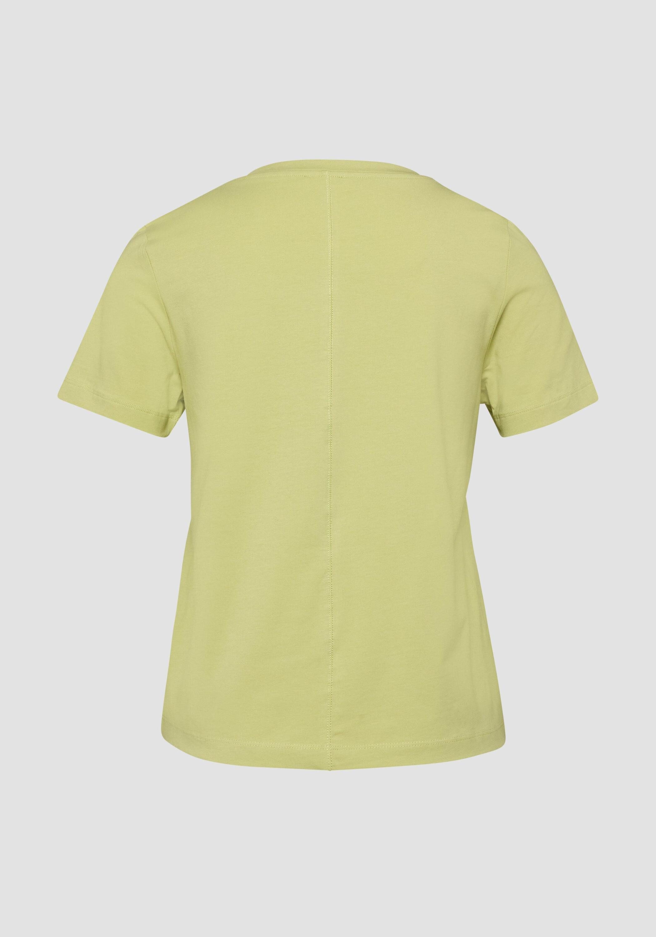 s.Oliver Kurzarmshirt T-Shirt T-Shirt aus weichem Baumwollmix mit Artwork