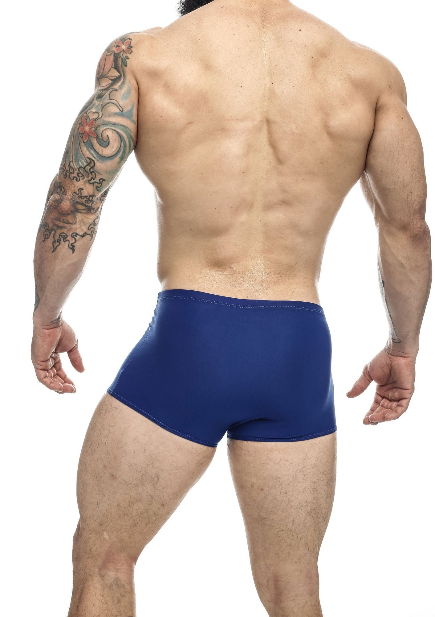 Justin + Simon Boxershorts Classic Boxer - navy blau (1-St) chlorbeständig