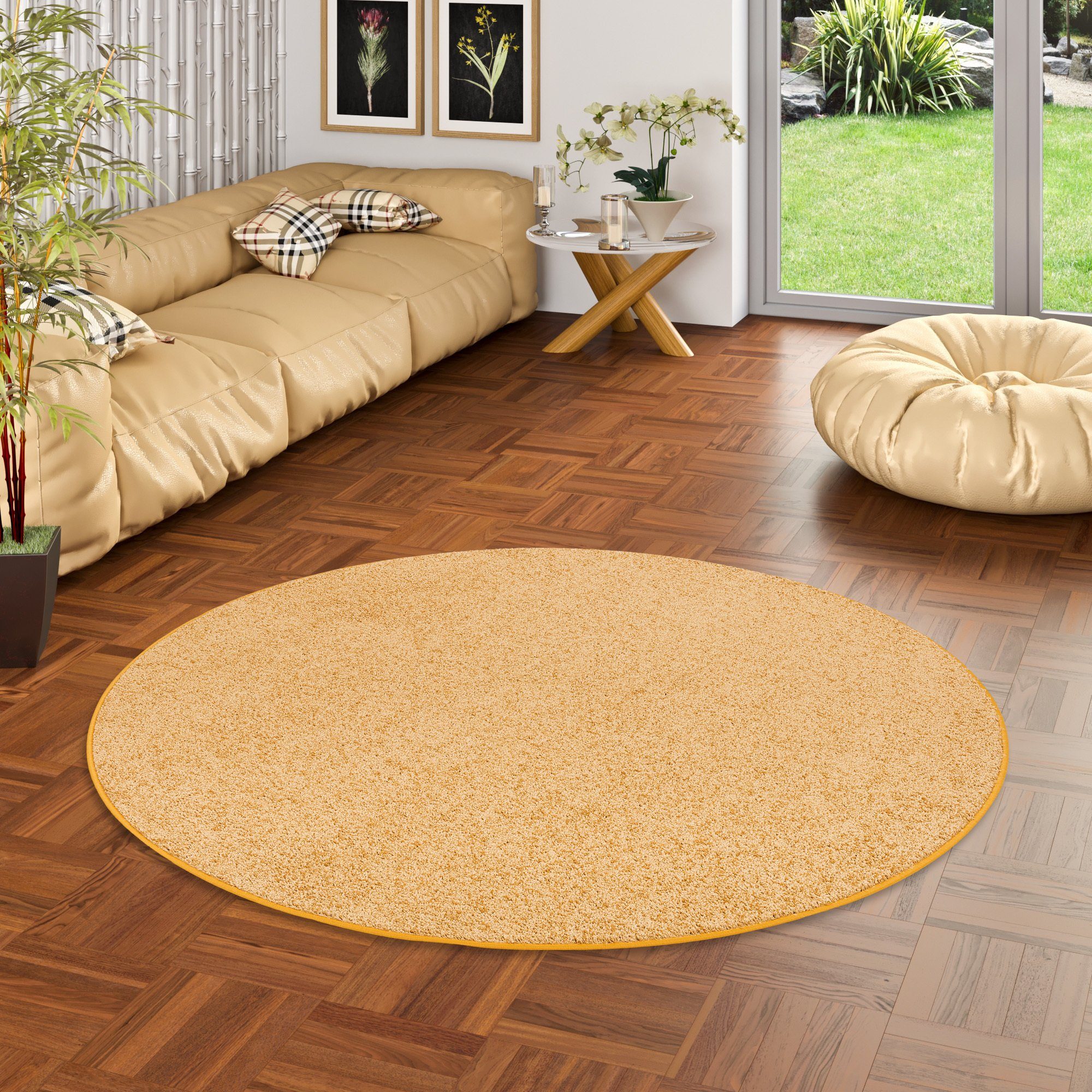 Snapstyle Hochflor-Teppich Hochflor Velours Teppich Cottage günstig online kaufen