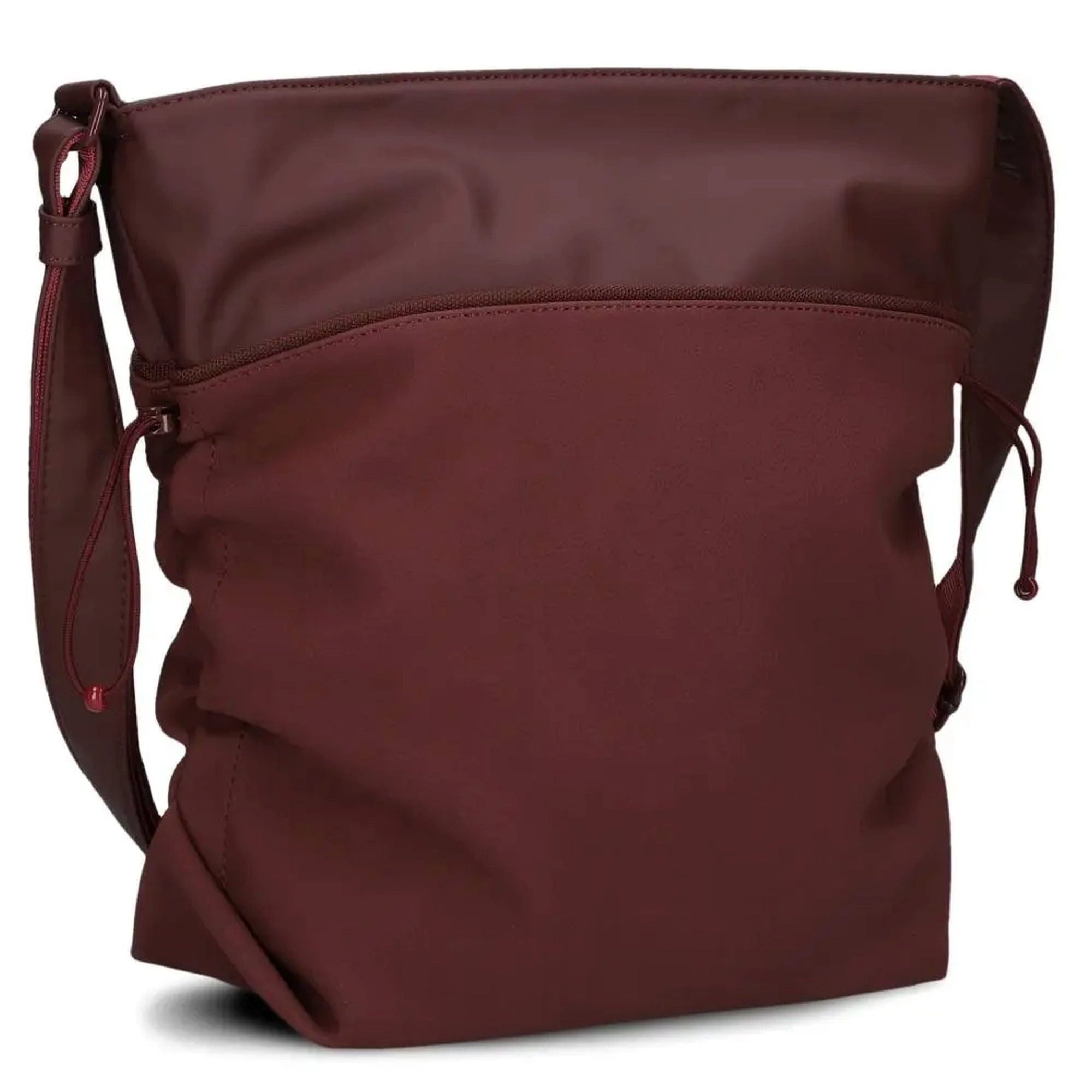 Zwei Umhängetasche Jana J120 - Umhängetasche 33 cm (rubin)