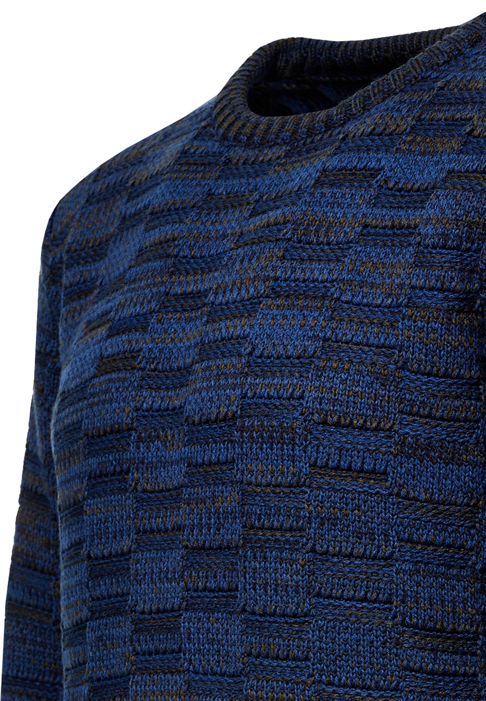 Rusty Neal Strickpullover mit dezenter Musterung und Strick-Design