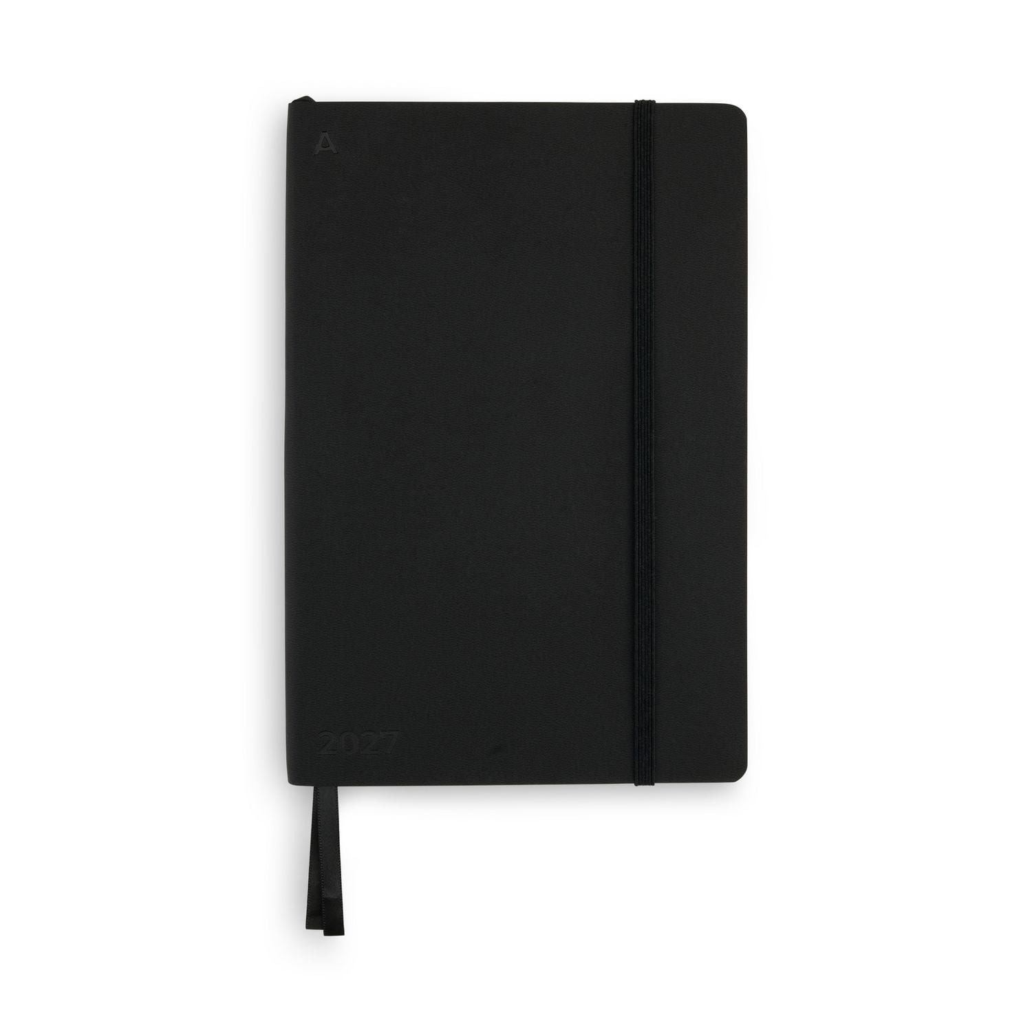 Buchkalender Plan A Kalender A5 Softcover Midnight Black