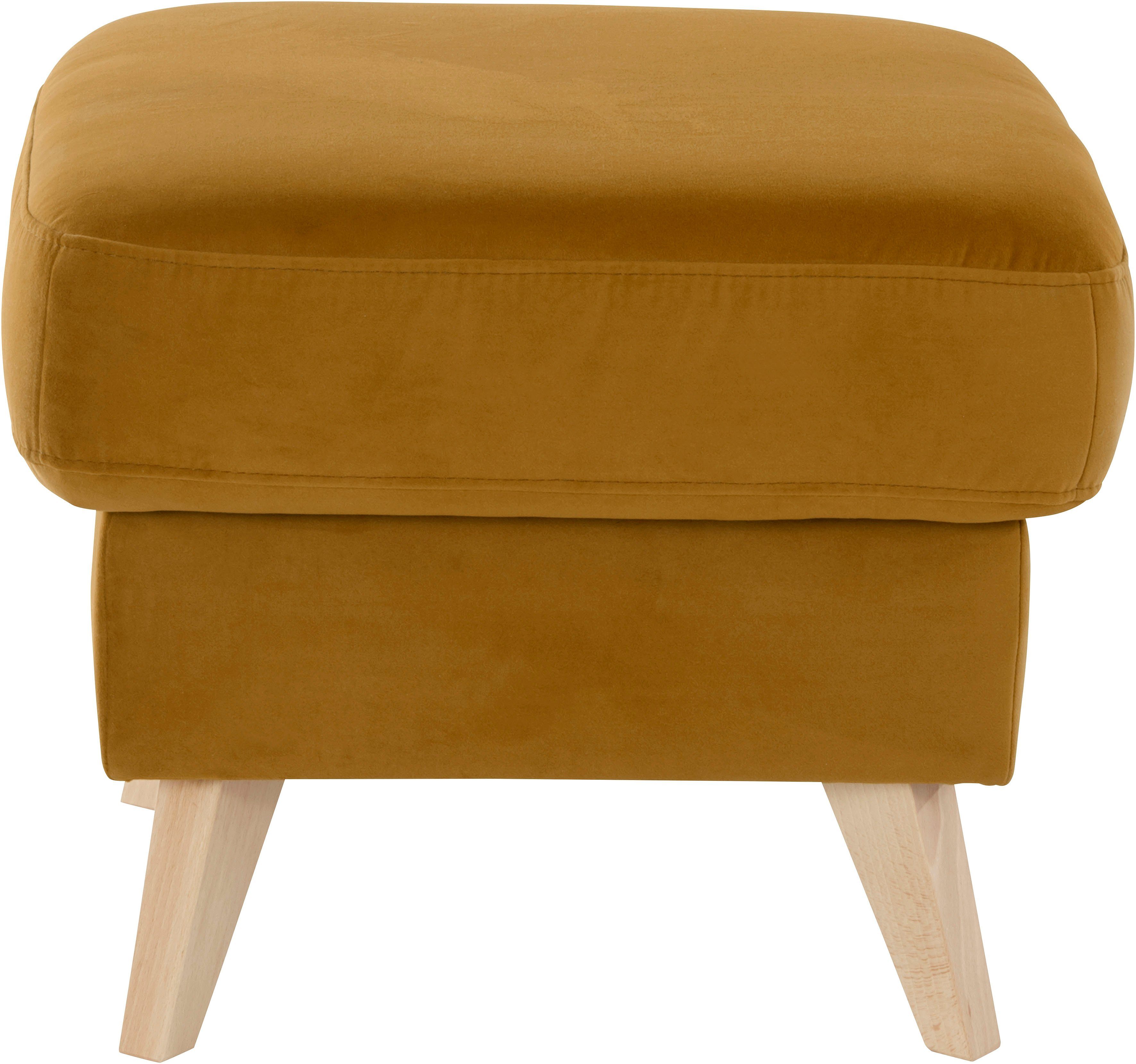 exxpo - sofa fashion Hocker Nappa mit praktischem Staufach unter der Sitzfläche