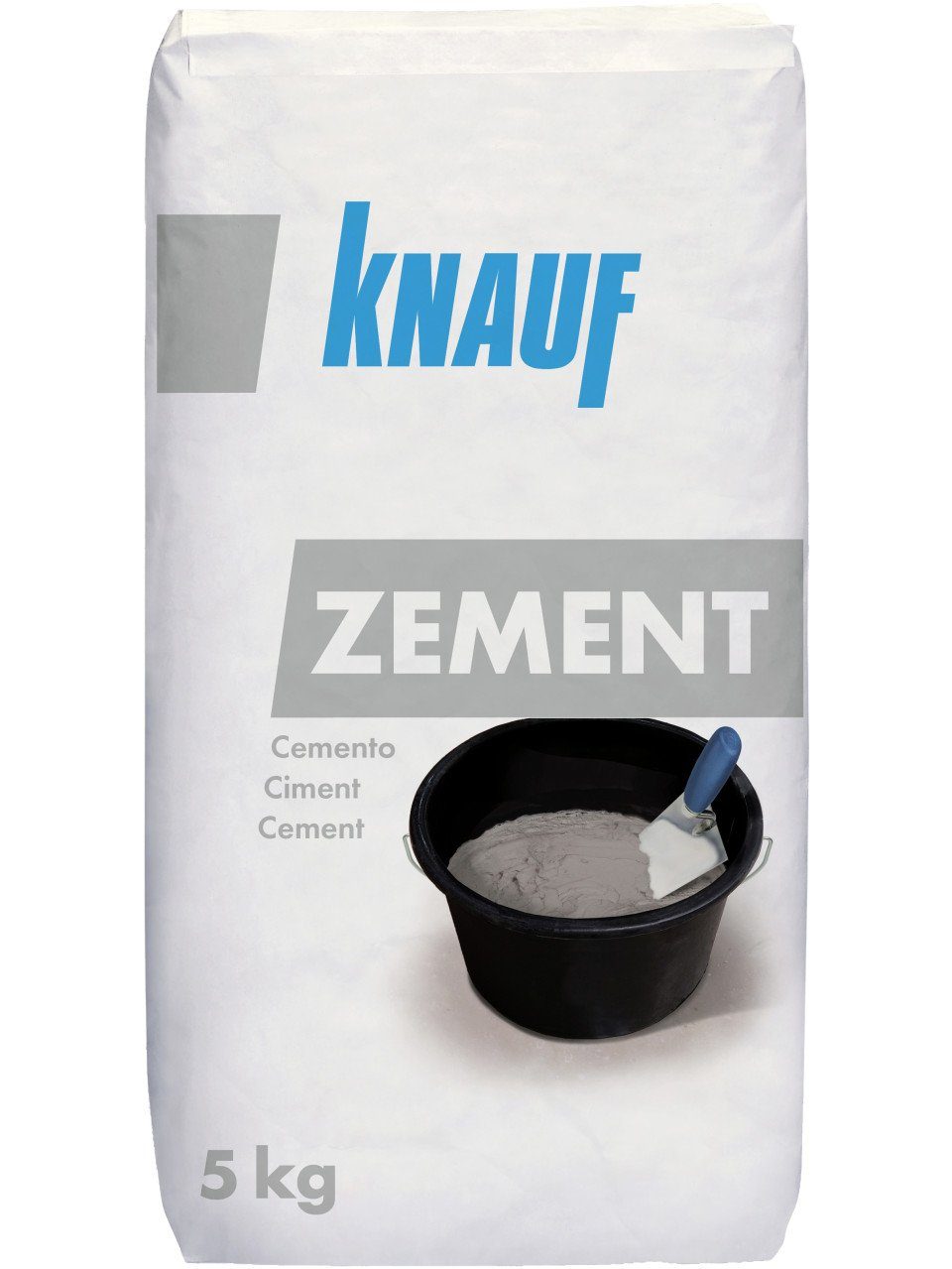 KNAUF Zement Knauf Zement grau, 5 kg